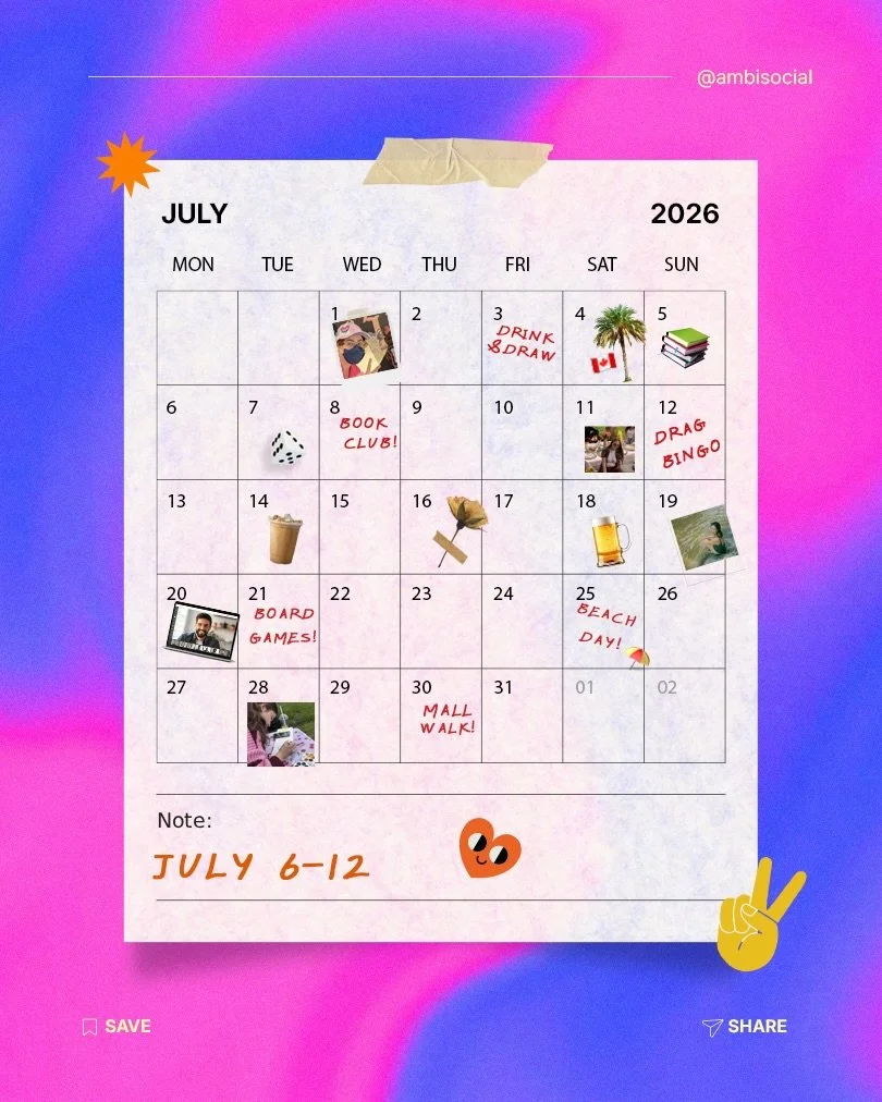 Your week just got booked. From books to drag bingo, here&rsquo;s what&rsquo;s happening! 🌈
