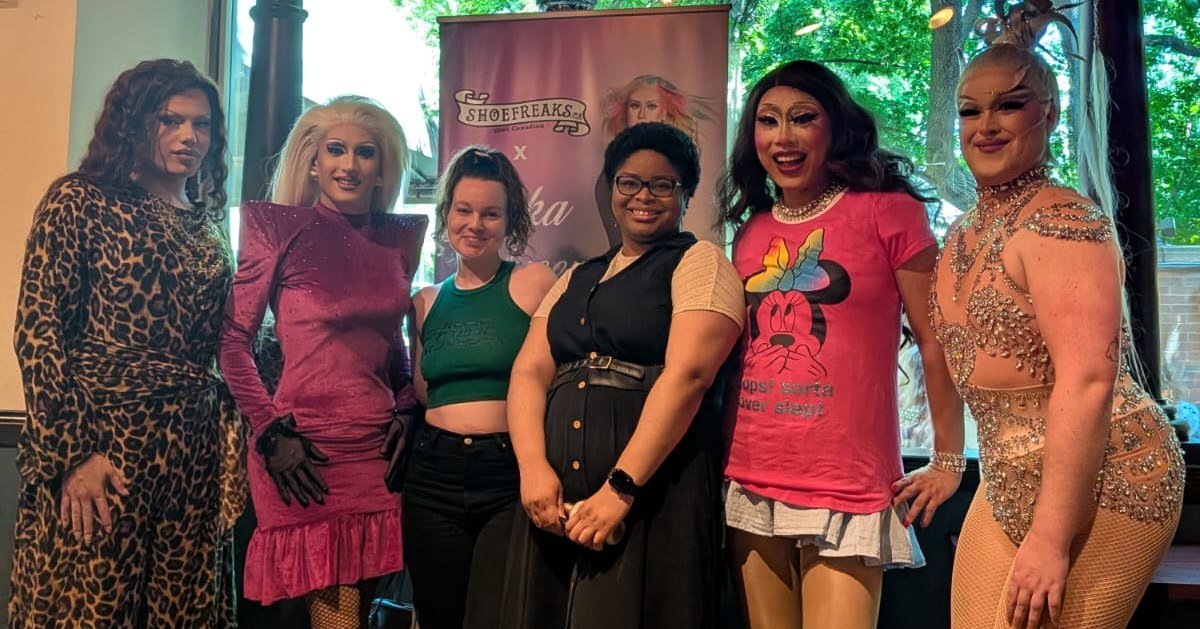 amBi Toronto looking fab at Drag Bingo!