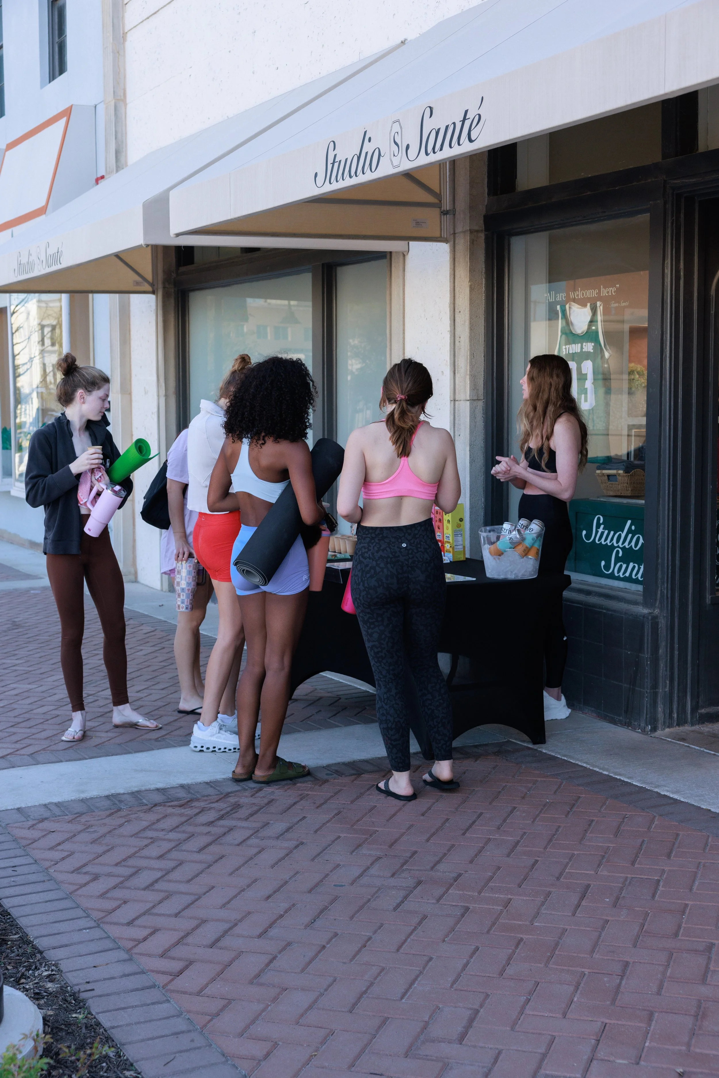 A storefront retail activation at a Snider Plaza store in Dallas.