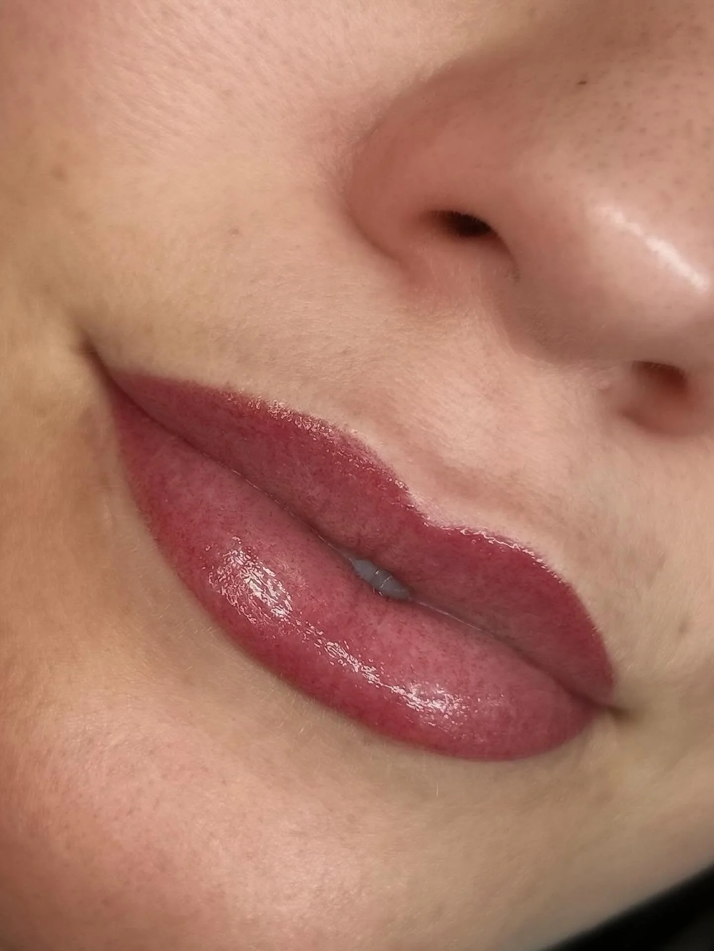 Soft ombr&eacute; Lip Blush 💋 
Now booking May 🌷