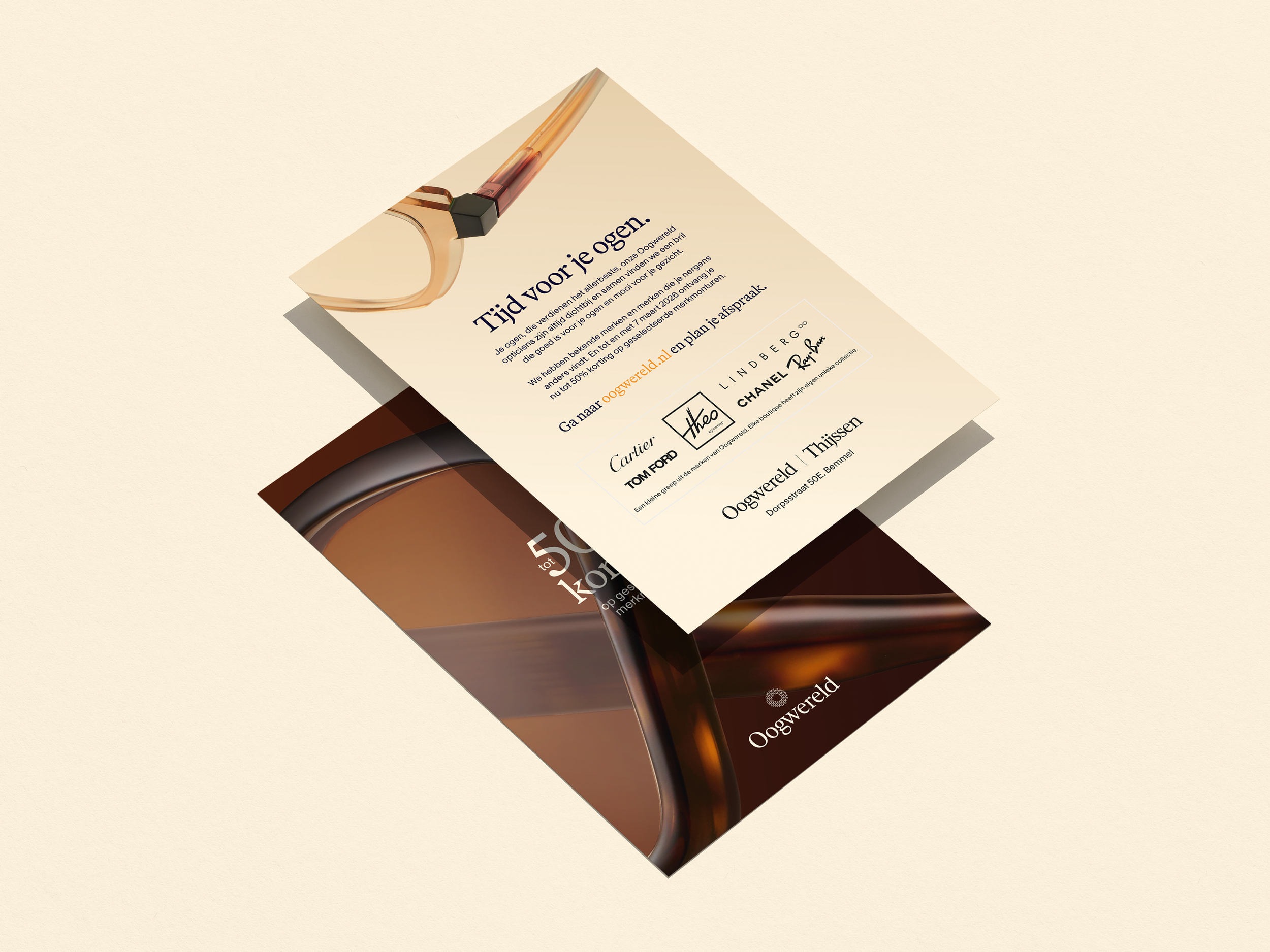 concept, ontwerp & vormgeving Oogwereld Campagne