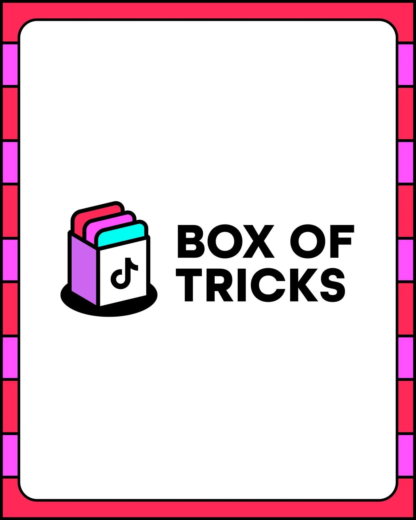 When was the last time you opened a 40-page protocol and actually read it? I mean, COME ON!
&hellip;we don&rsquo;t even read NDAs (OOOOPS👀)

Everything you need. Exactly when you need it.
Box of Tricks is TikTok&rsquo;s internal toolkit - content, t