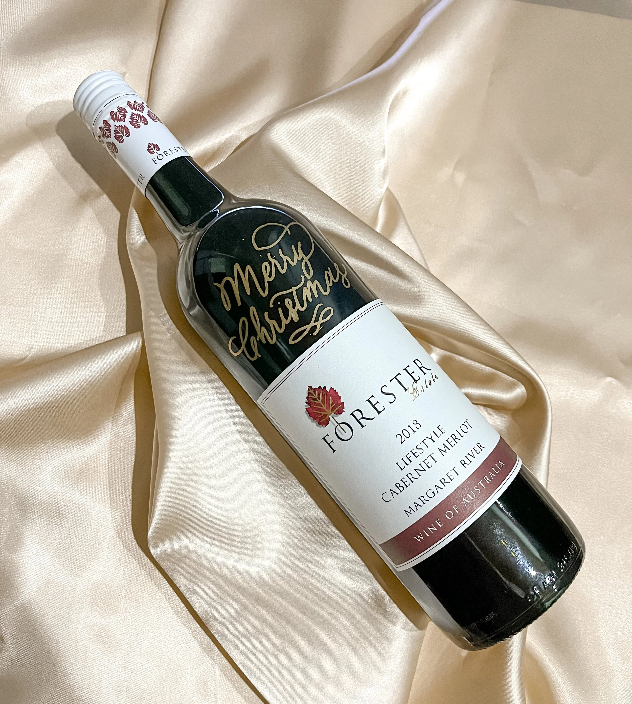 wine-bottle-engraving-personalisation-gift-luxury-kristie-onasis-calligraphy-studio-perth-australia