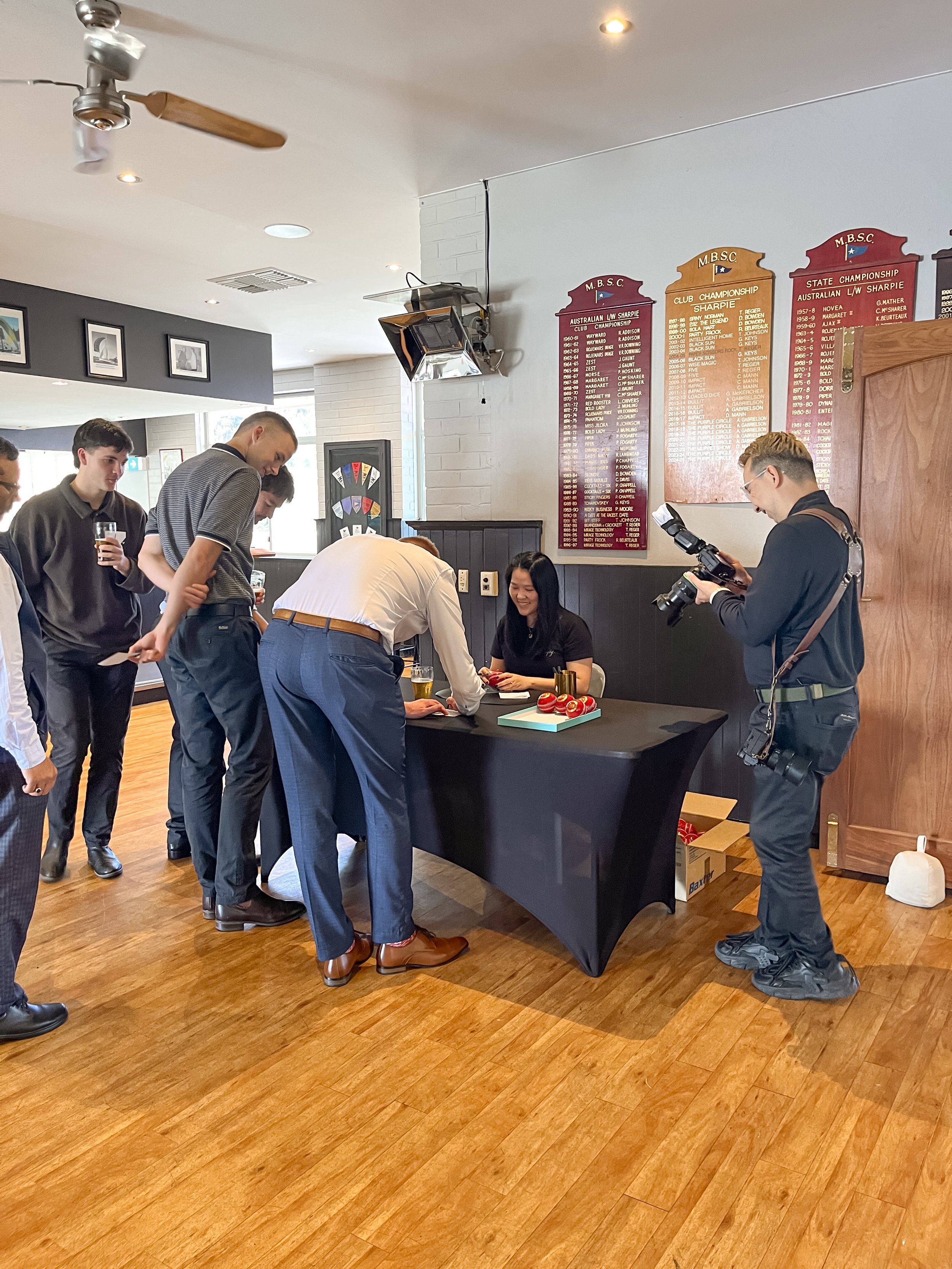 Turning Cricket Balls into Keepsakes at a Private Event