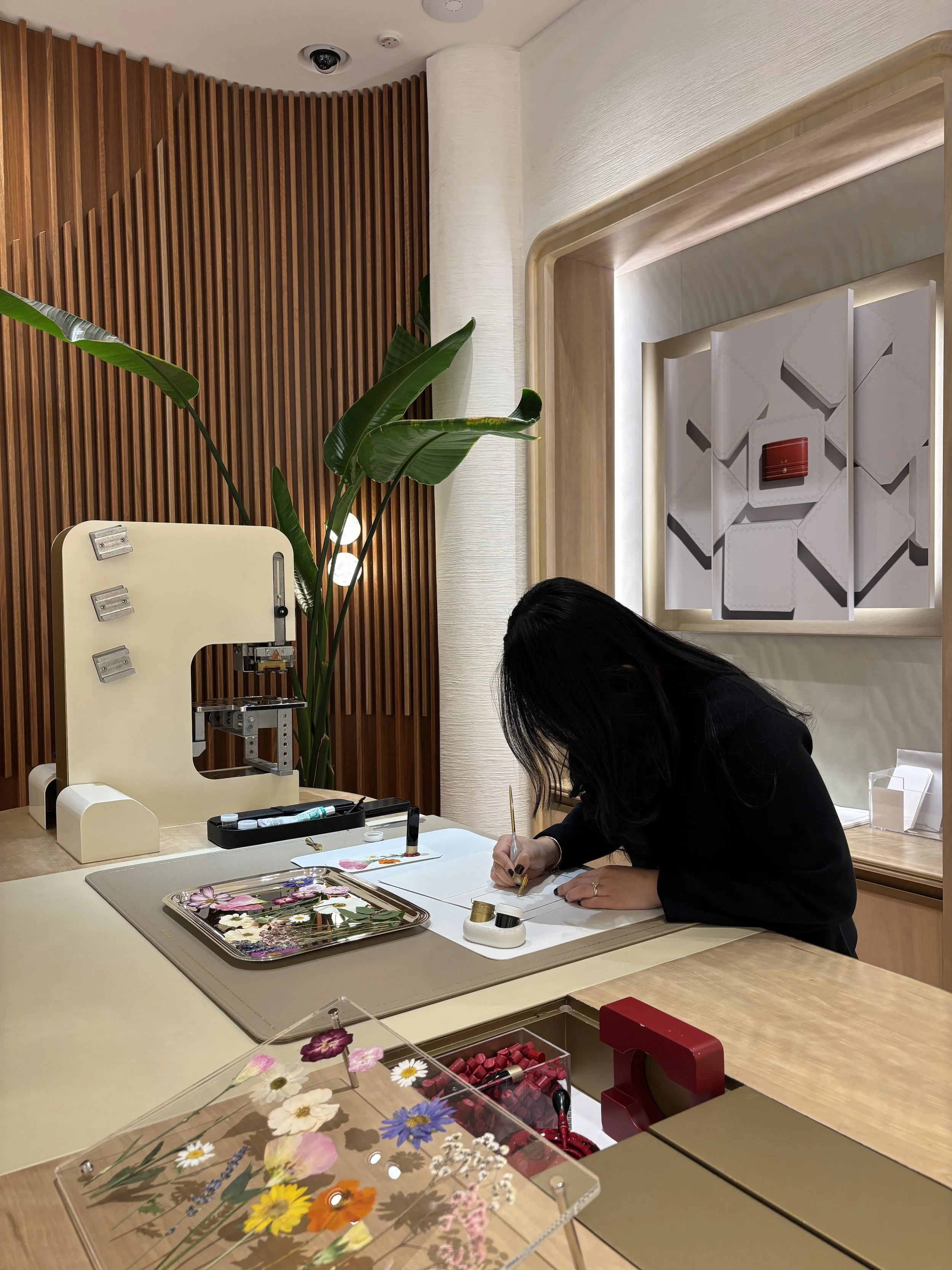 perth-calligrapher-mothers-day-activation-card-personalisation-cartier-kristie-onasis-calligraphy-studio