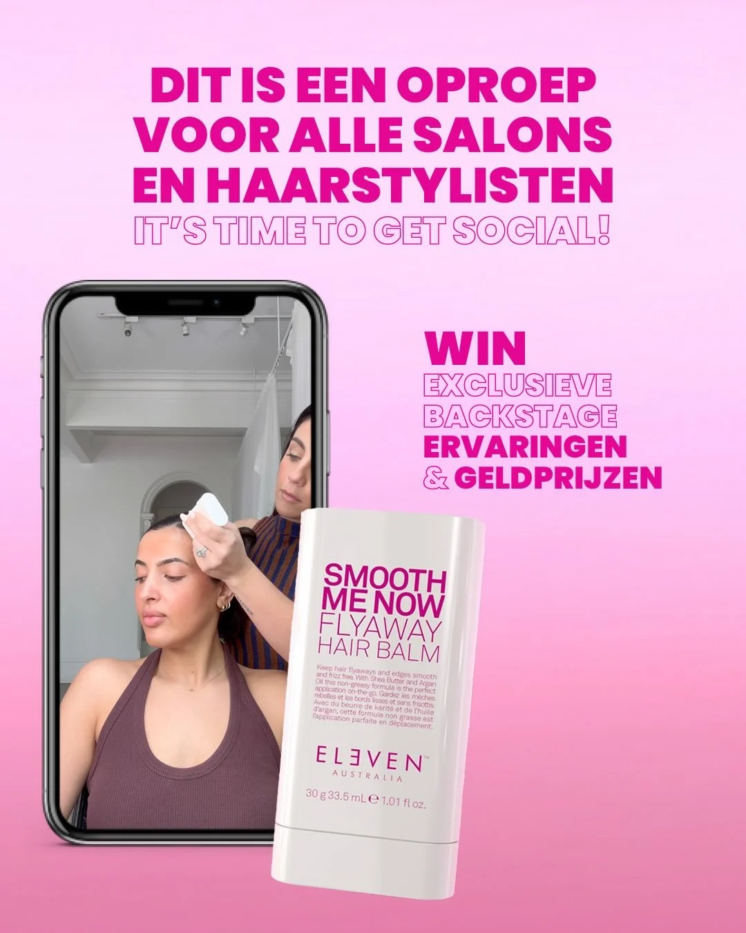 Dit is een oproep voor alle salons en haarstylisten. It&rsquo;s time to get social. 🎥🤳

Win een exclusieve trip naar het Cannes Film Festival en ga samen met Artistic Director Melvin Royce Lane backstage, of win $1500.

Wees creatief en wie weet be