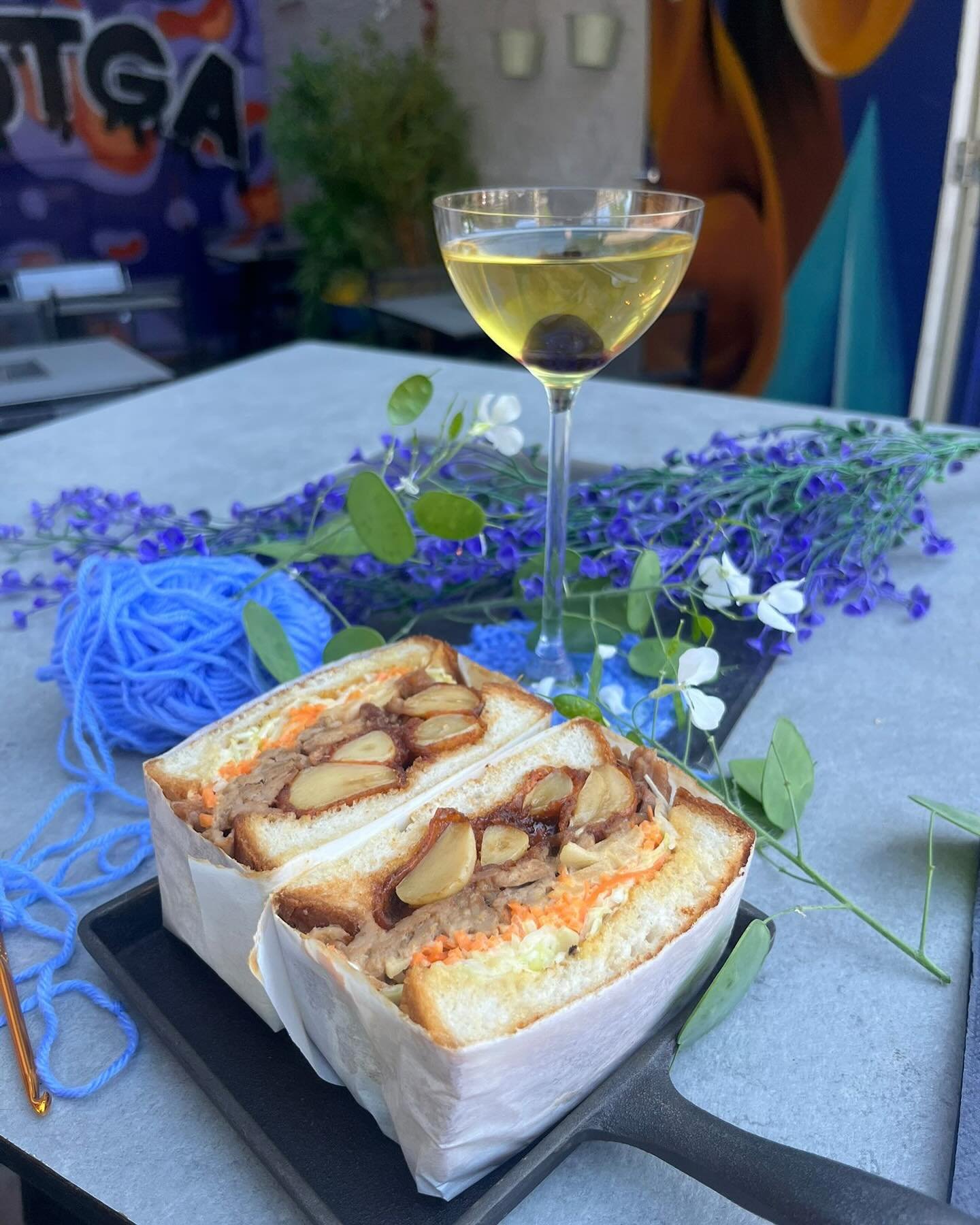 May Sando of the Month
In collaboration with @bar_baut we are serving up a Pulled Pork Sando. 
Japanese spiced pulled pork, a homemade BBQ tonkotsu sauce, gochujang deep fried confit garlic and a Japanese slaw with thinly sliced pickled apple.

And o