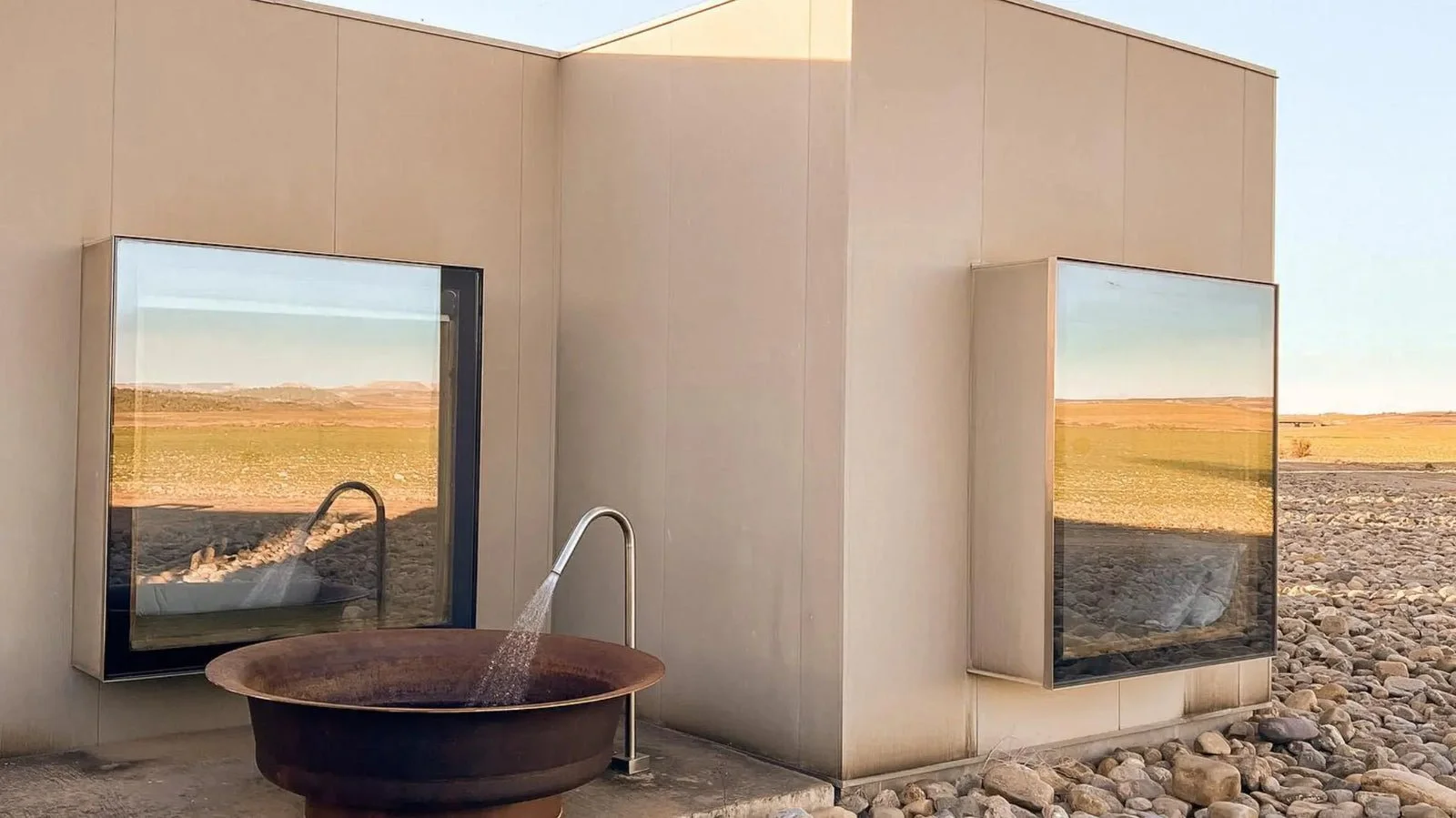 Hôtel Aire de Bardenas au cœur du désert espagnol