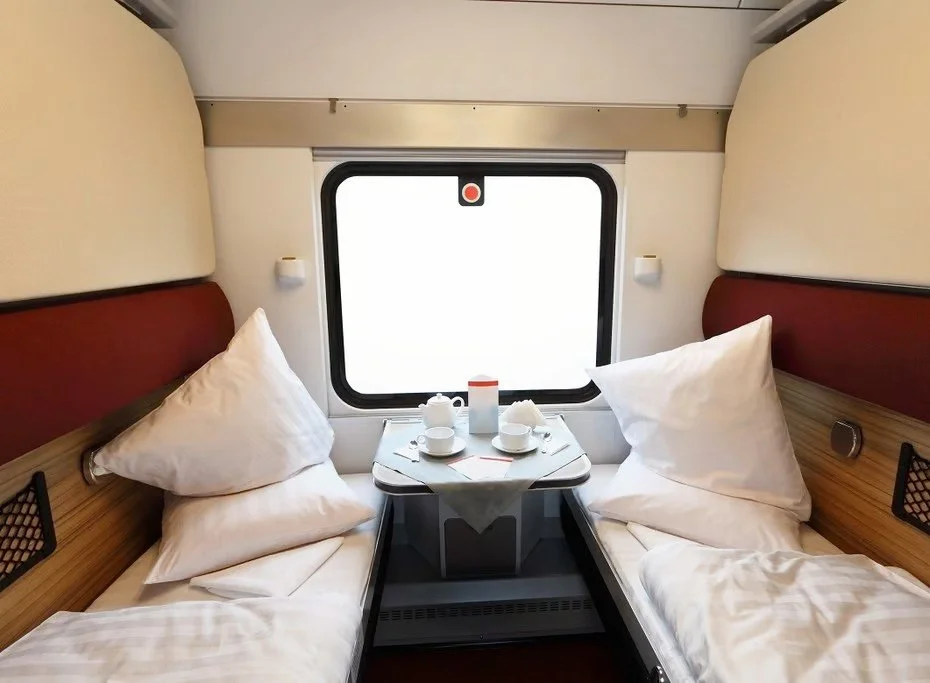 Voyage en train de nuit avec Mollow