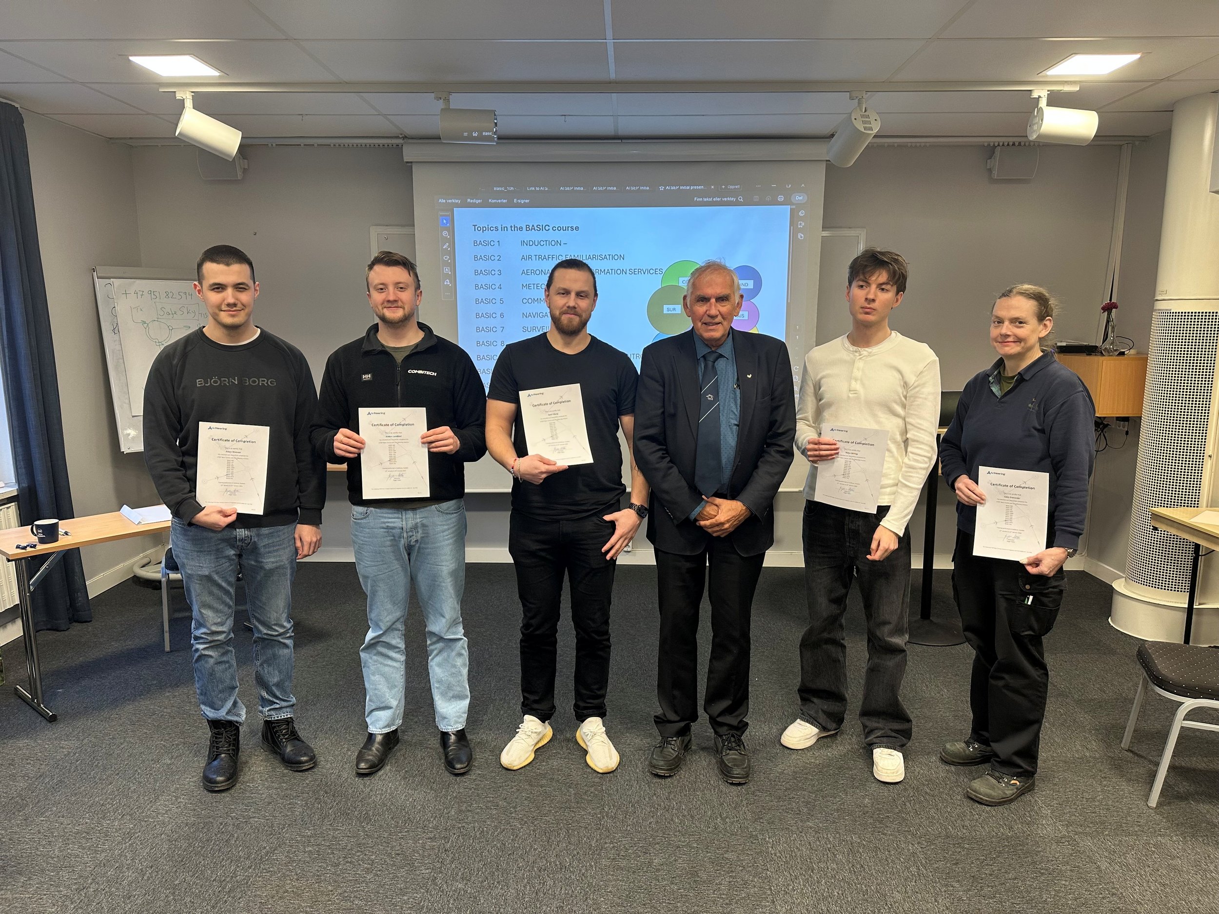 ATSEP Basic Training Completed for Saab Engineers