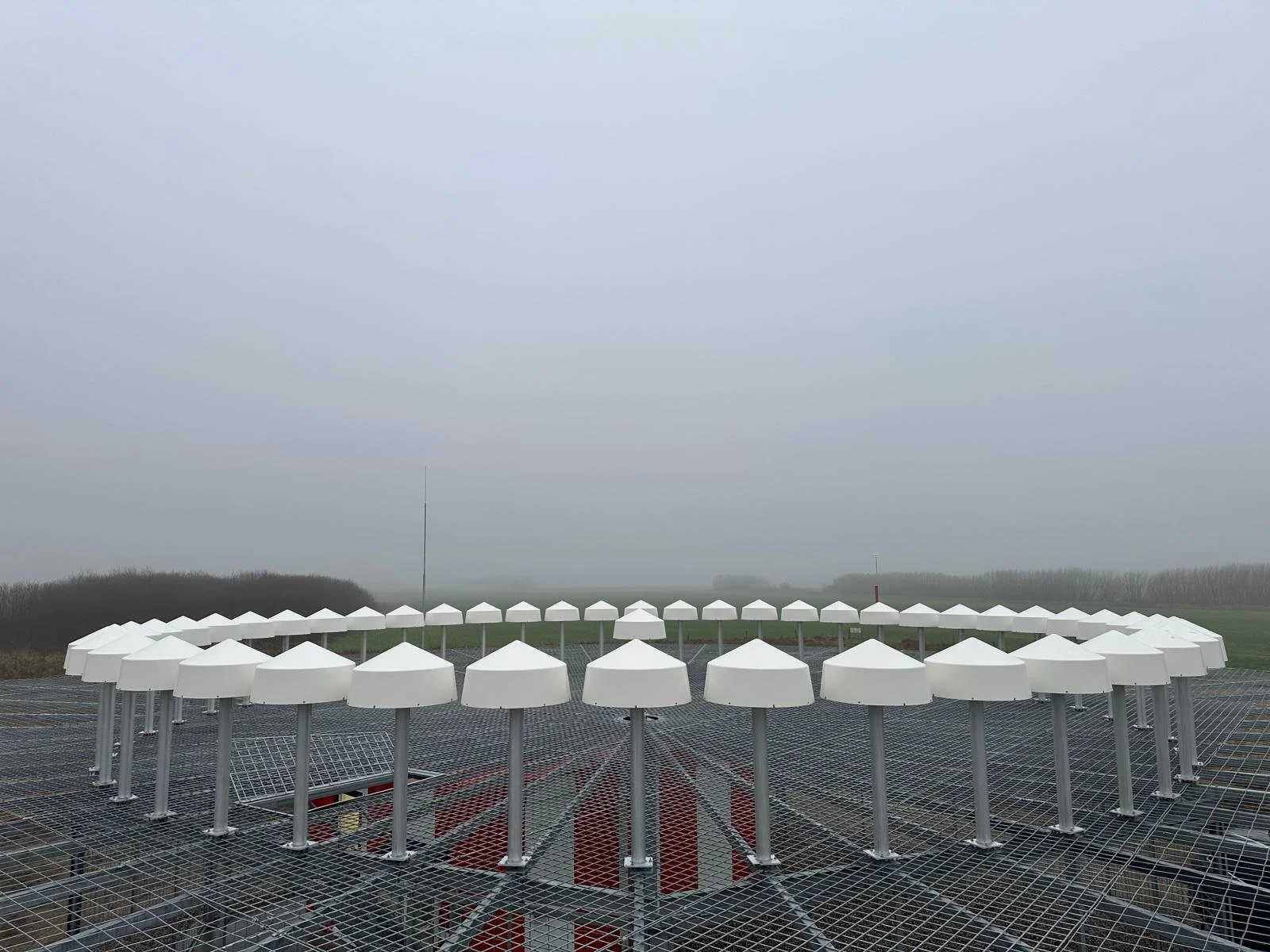 AviNeering DVOR Counterpoise installation in Denmark