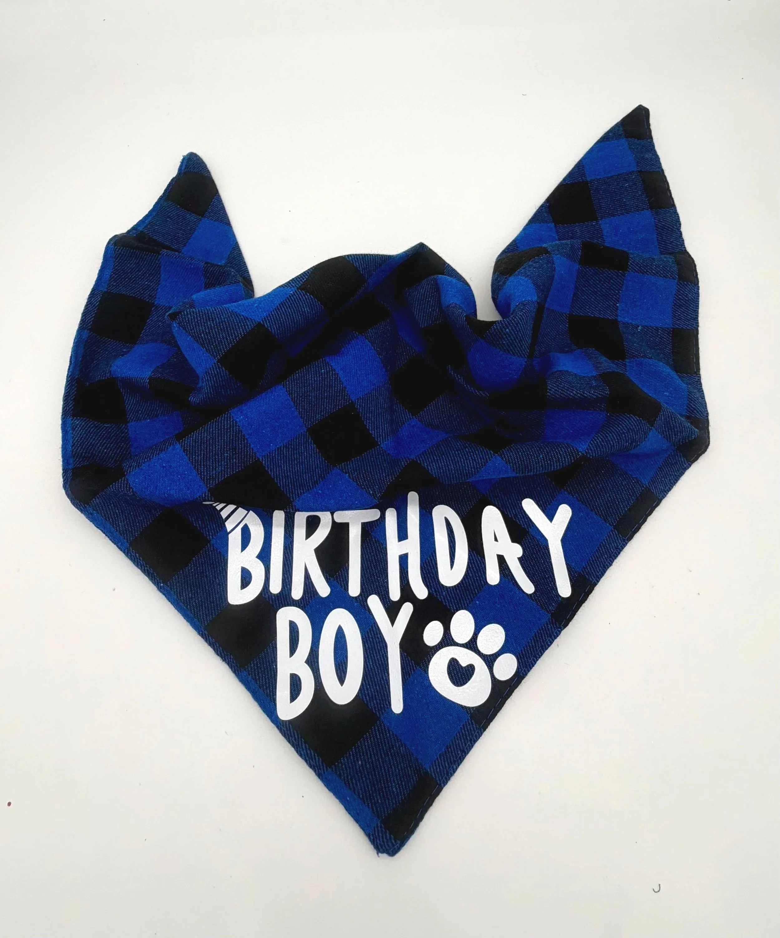 Birthday Dog Bandana - Blue