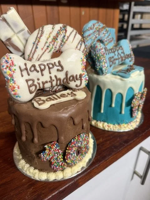 Dog 'Ganache' Birthday Cake  PICK UP ONLY