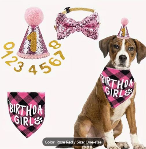 Pink Birthday Set