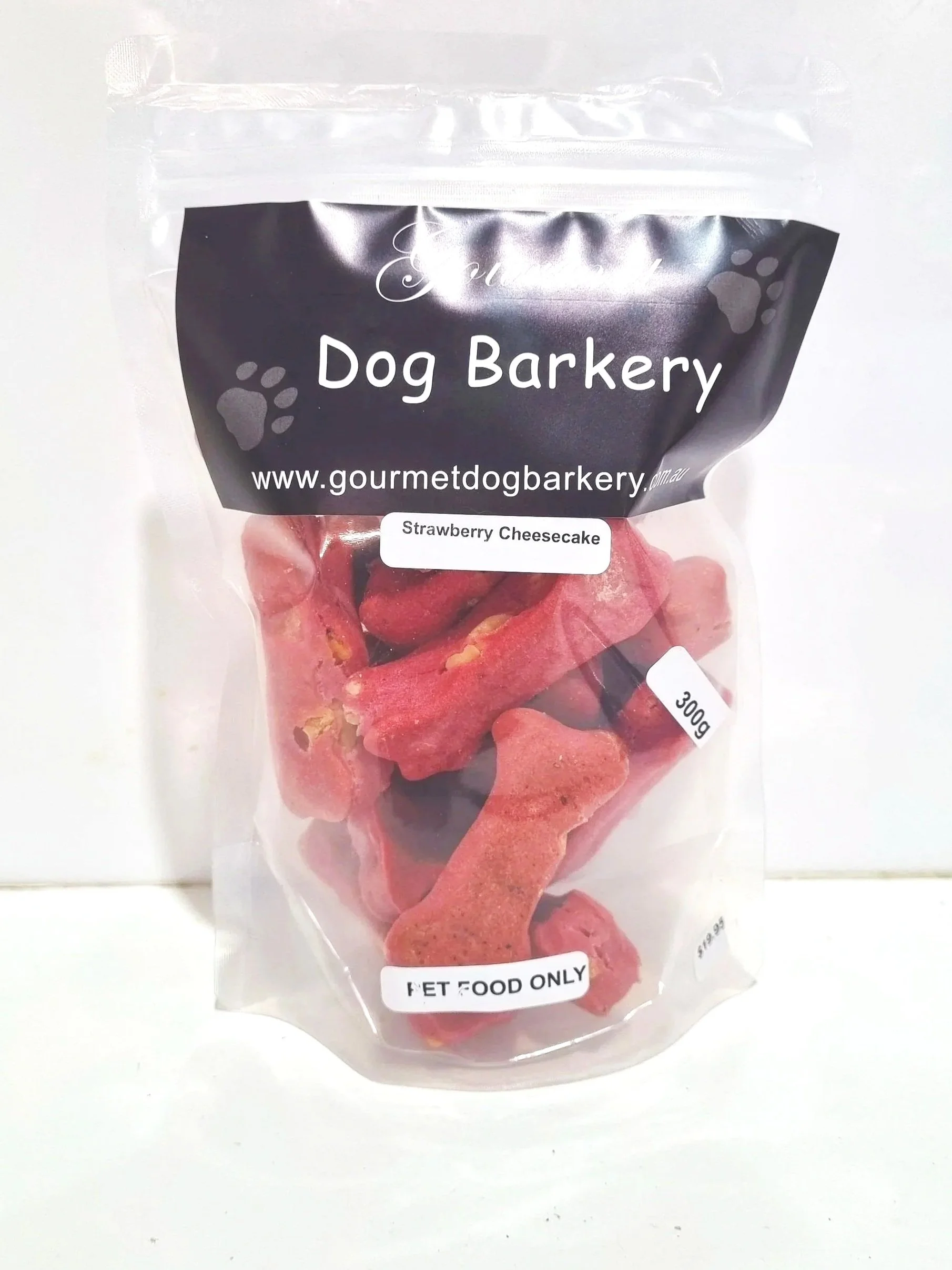 Strawberry Cheesecake Dog Biscuits