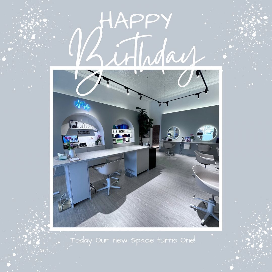 Happy birthday You By Luke Perger! 🥳 What an incredible year it has been! We&rsquo;ve welcomed so many new clients to our new space and they all love it just as much as we do. Thank you to every single client who has followed us over the year and ma