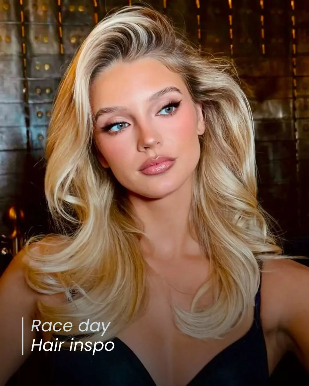 Race day hair = sorted. 👒✨