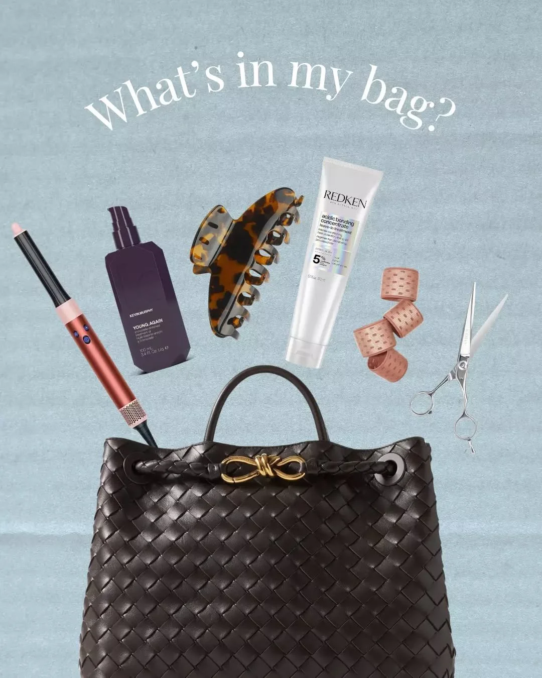 What&rsquo;s in my bag? Salon edition 💙

✨ Kevin Murphy for styling
✨ Redken for colour care
✨ Dyson for the perfect finish

My everyday icons, always by my side.