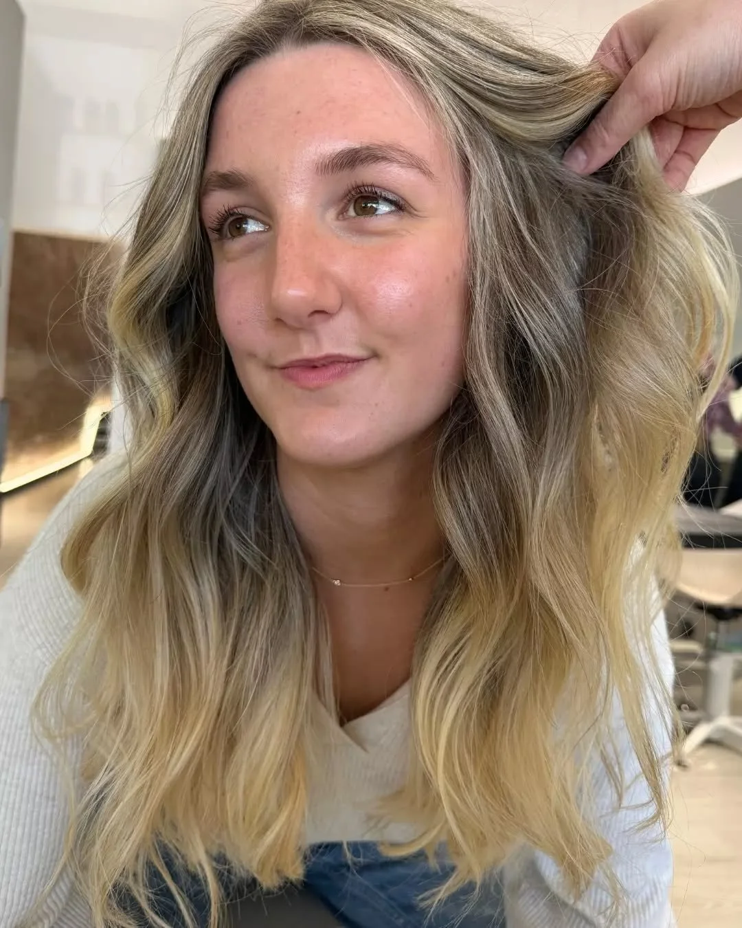 Look at this gorgeous blonde blend 🤩