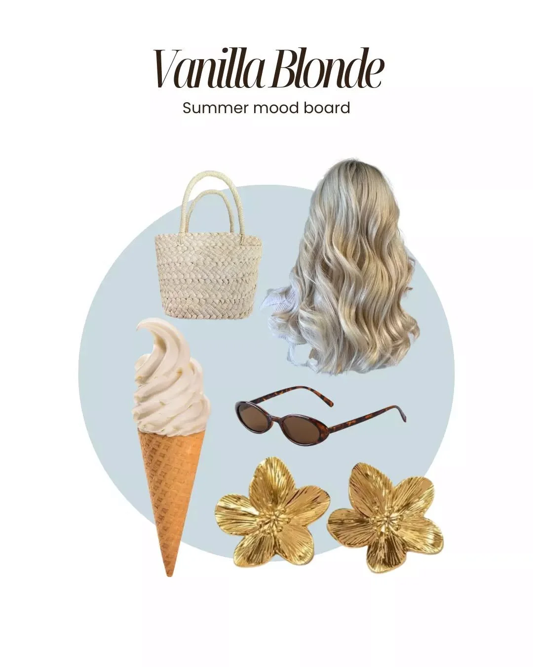 Vanilla blonde, creamy and soft. Save for your next colour 🤍🍦