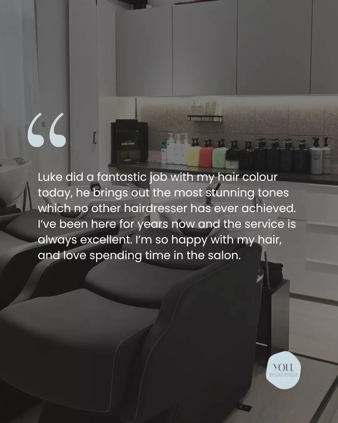 Reviews like this mean the world to us 🤍 Thank you for trusting our salon!