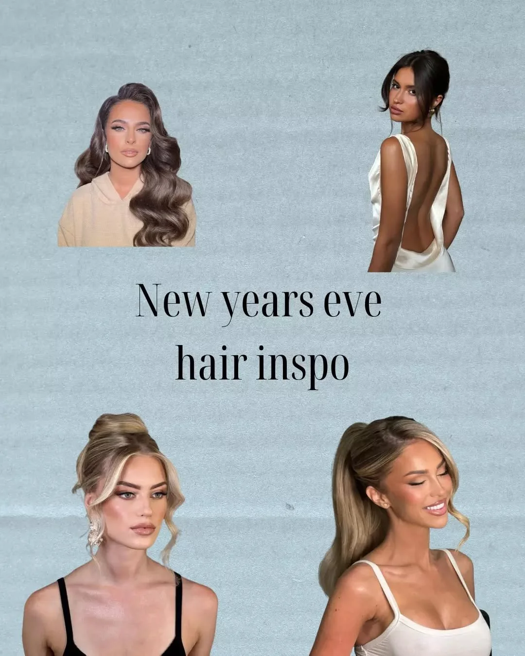 New year, new hair 🪩

Going to a new years eve party? Save this for hair inspo 💇&zwj;♀️