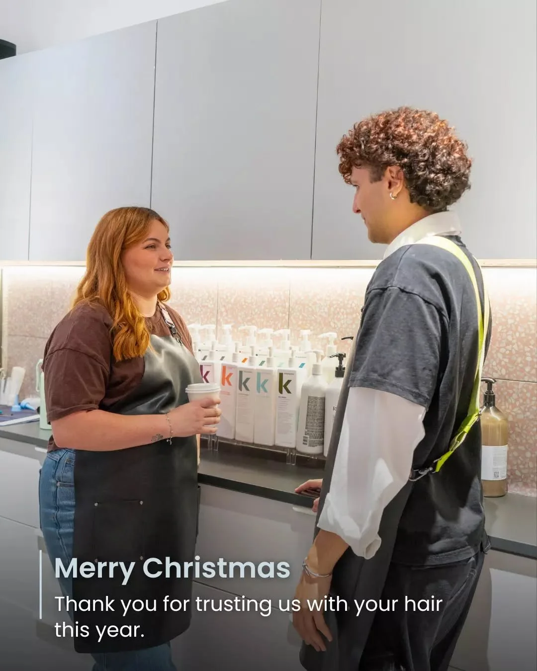 Merry Christmas, YOU fam. Grateful for every cut, colour and conversation. See you in the new year. 🤍