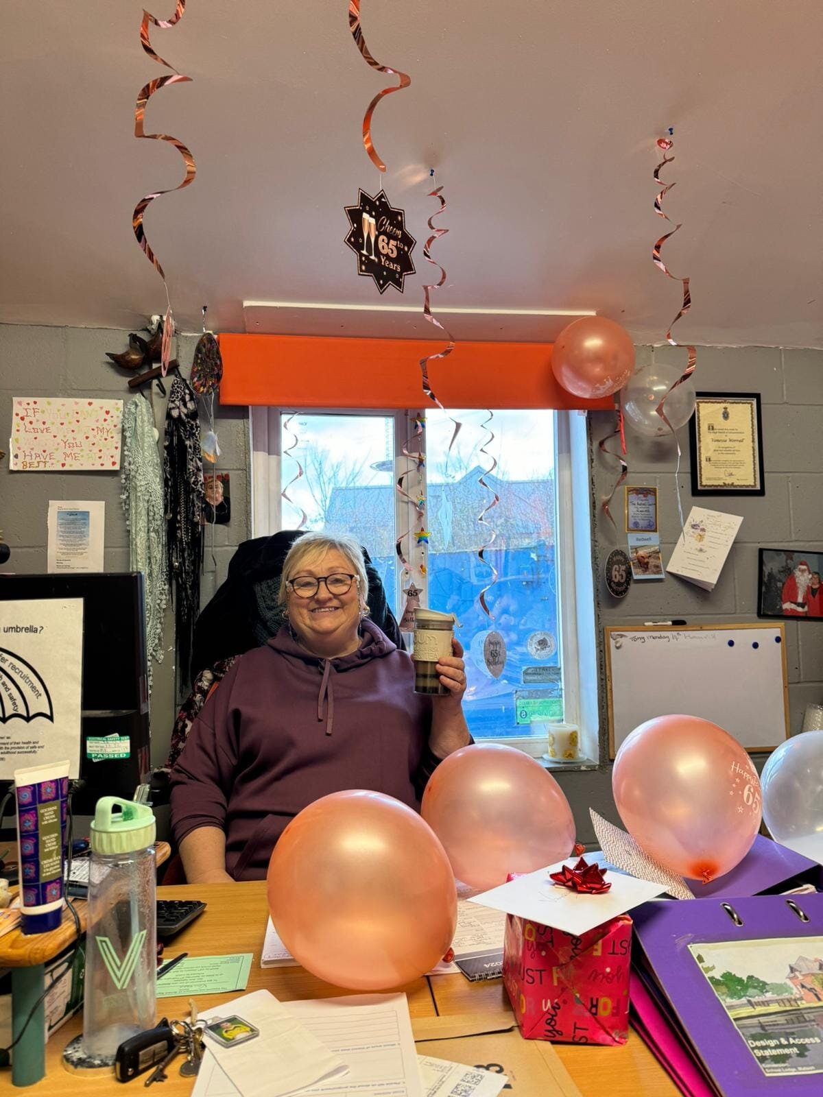 A massive Happy 65th Birthday to the Queen of the Redwell Centre. We all wish you Vanessa Worrall the best Birthday celebrations. Lots of love your team xxxx🎉