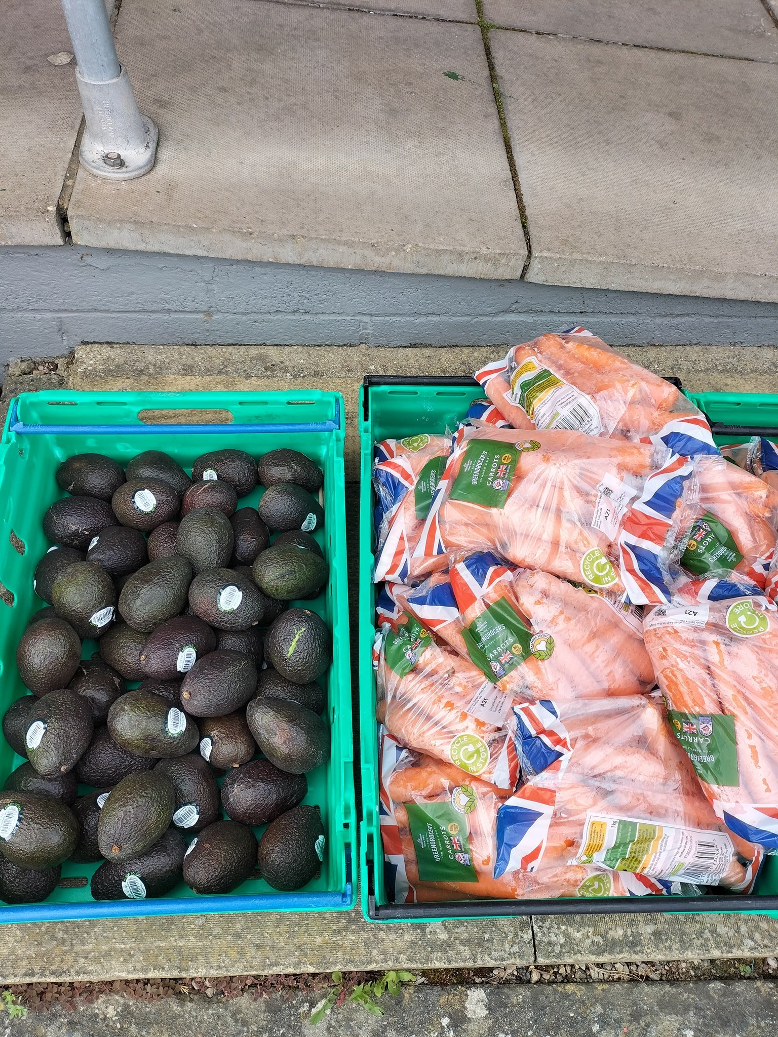 Please come and help yourselves to these outside the Redwell Centre-Matson Youff At RedwellCentre