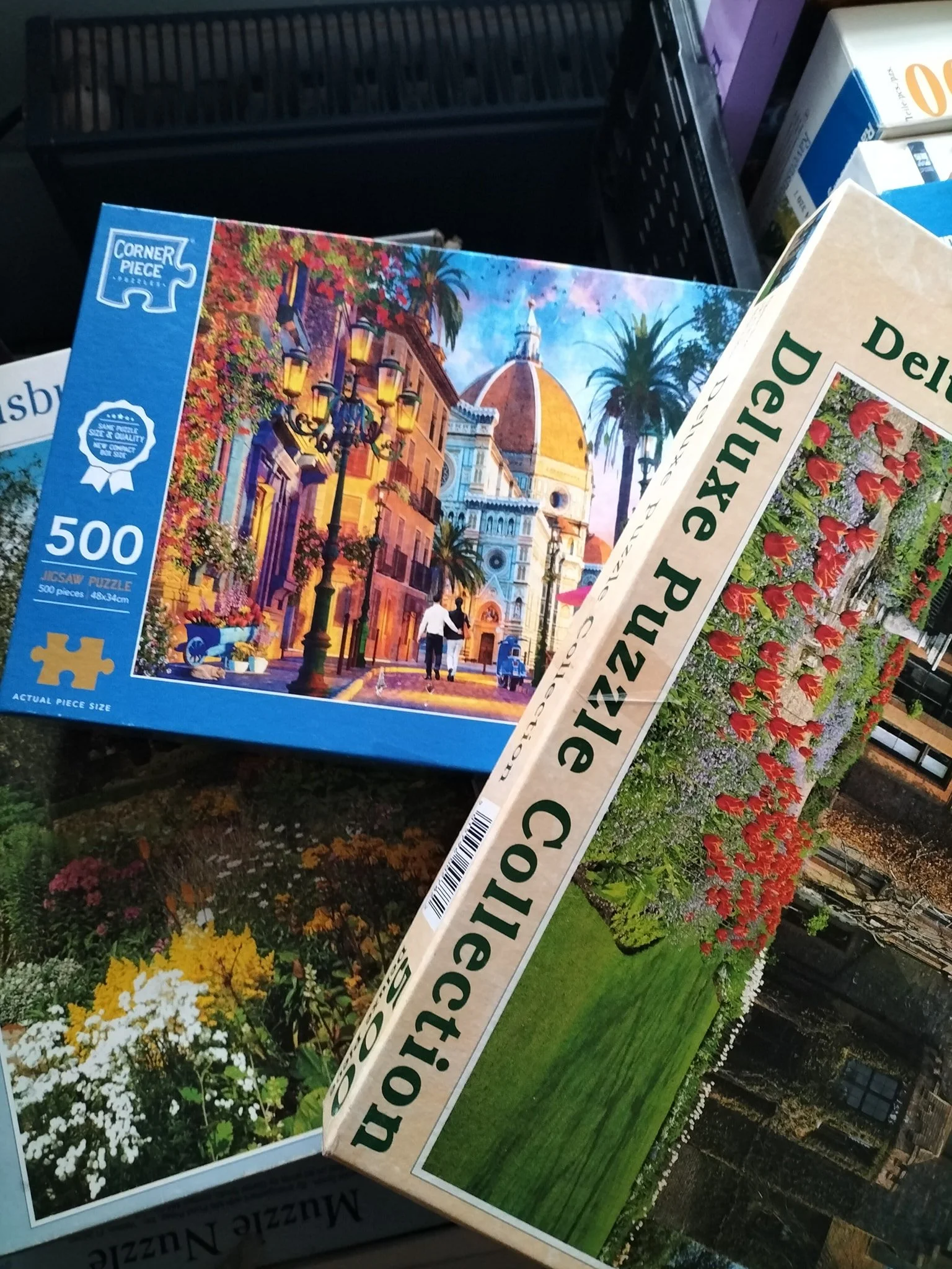 We need your help !!
We have lots and lots of puzzles and some sadly have pieces missing. 
Can you support us by assembling a puzzle ? Do you want to have a puzzle group ? 
Get together over a beverage ☕ and chat away while you are doing them ? 
Plea