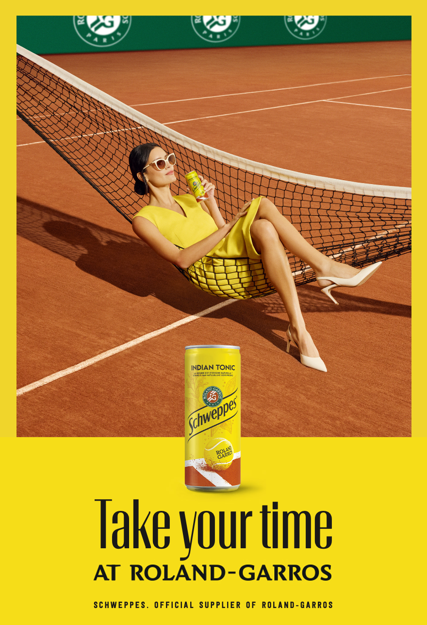 Schweppes x Roland Garros