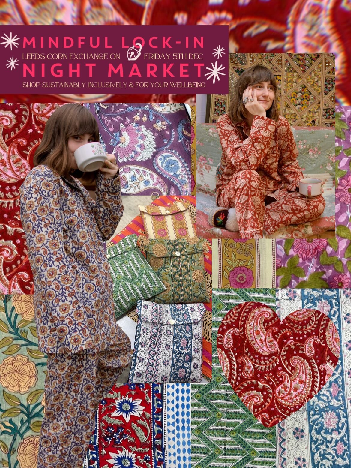 I&rsquo;m so thrilled to announce I will be trading at the ✨MINDFUL LOCK-IN NIGHT MARKET✨ @leedscornex on Friday 5th December ~ Hosted by the wonderful @mindfulmarketuk 🛍️

I&rsquo;ll be bringing lots of festive cheer along with some very special pi