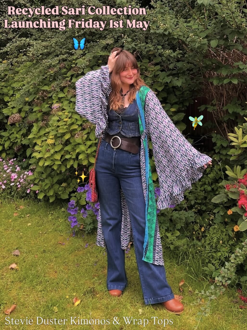 Welcoming back our recycled sari silk collection with our first launch of the year happening on Friday 1st May @ 7PM ♻️&hearts;️