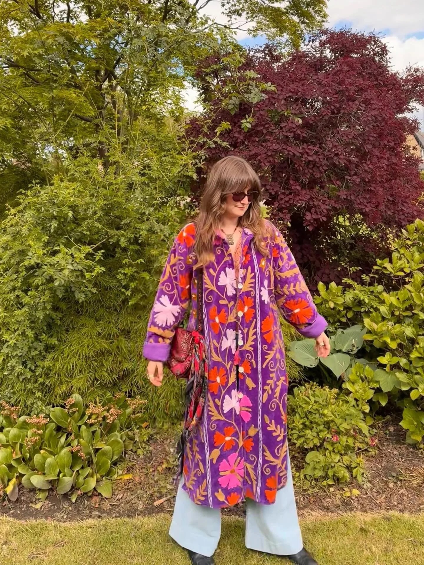 Introducing our newest and boldest design to date!! The ✨HENDRIX✨ Jacket 🎸🔮 Soft velvet adorned with floral Suzani embroidery 🪡 Designed to bring JOY &amp; COLOUR to your everyday 🌈  Rich jewel tones ~ Inspired by the &lsquo;Voodoo Child&rsquo; h