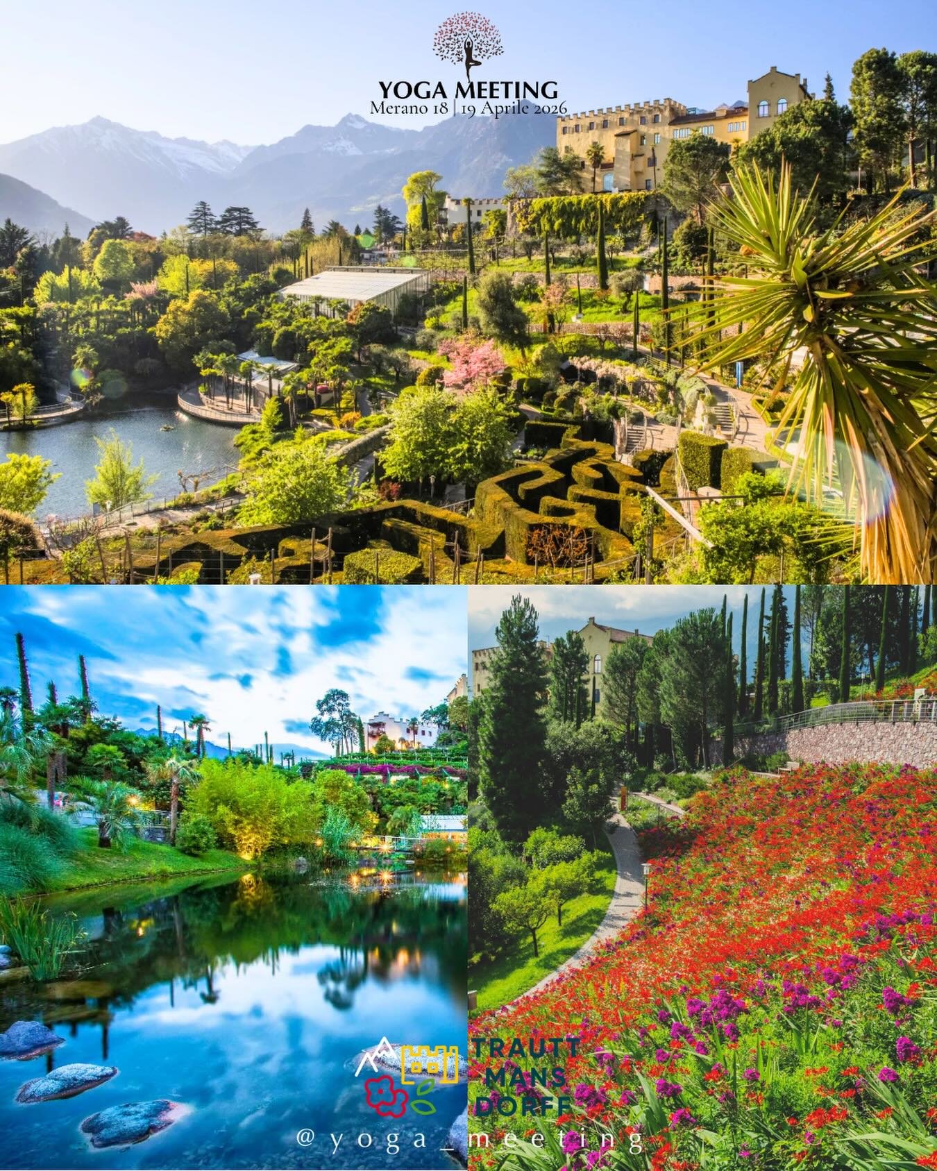 Primavera a Merano: una tappa imperdibile!

Se vieni a Merano per l&rsquo;evento il 18 e 19 aprile 2026, non perdere l&rsquo;occasione di visitare i meravigliosi Giardini di Castel Trauttmansdorff.

Un&rsquo;oasi di pace e bellezza dove la primavera 