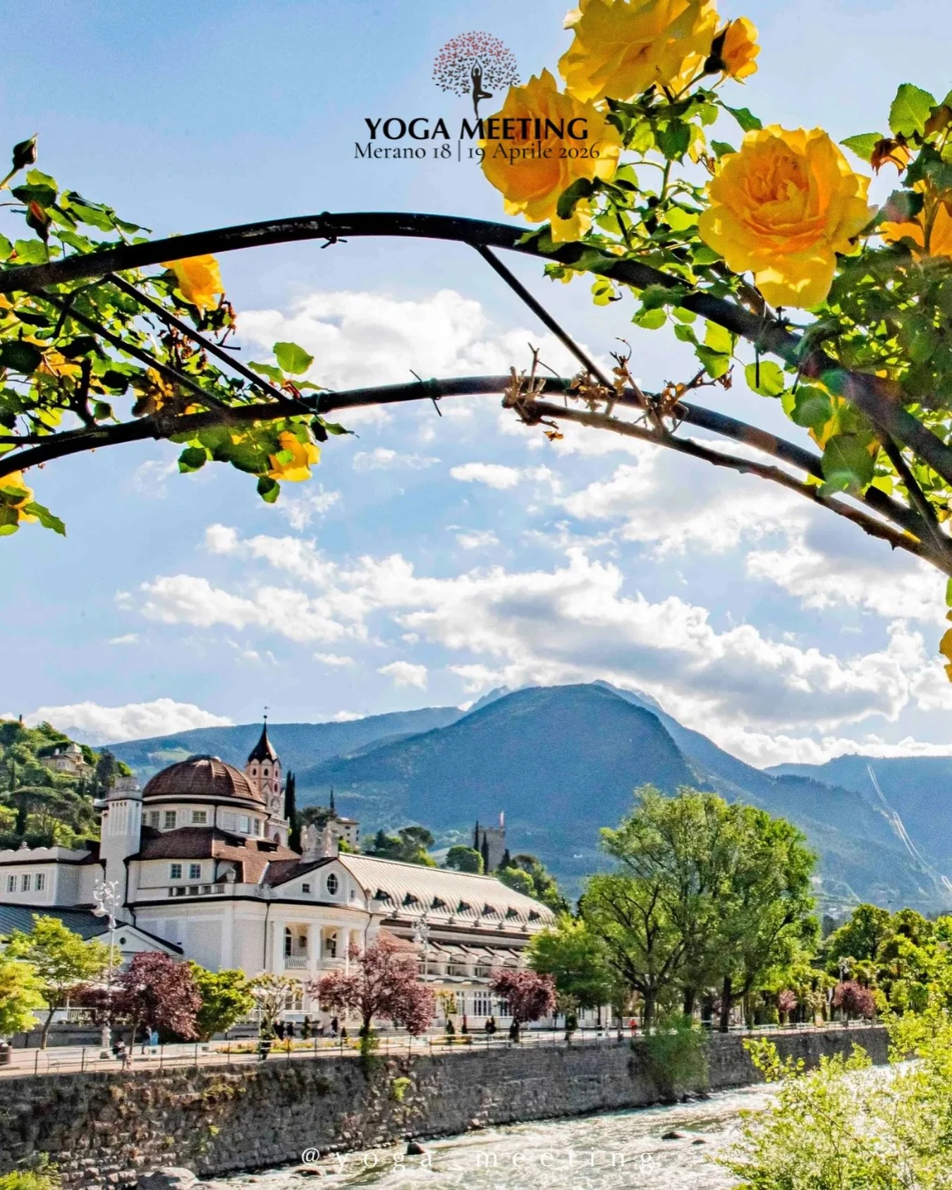 COS&rsquo;&Egrave; YOGA MEETING?
✨
Un grande evento a ingresso gratuito dedicato allo yoga, al benessere e alla consapevolezza.

Due giornate per immergersi in pratiche, incontri ed esperienze: masterclass, workshop, green yoga, open class e conferen