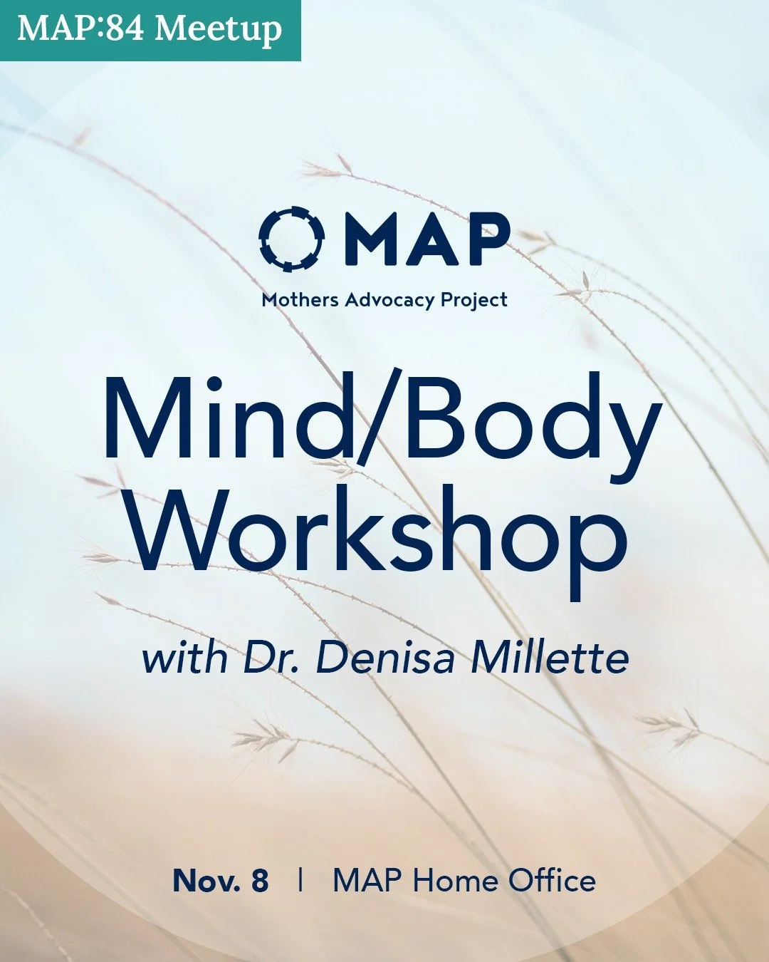 Need a moment to pause, breathe, and reconnect with yourself?
Join us for a one-hour healing journey led by licensed psychotherapist Dr. Denisa Millette, blending the gentle practices of Yin Yoga, Qigong Breathwork, and Guided Meditation.

What you'l