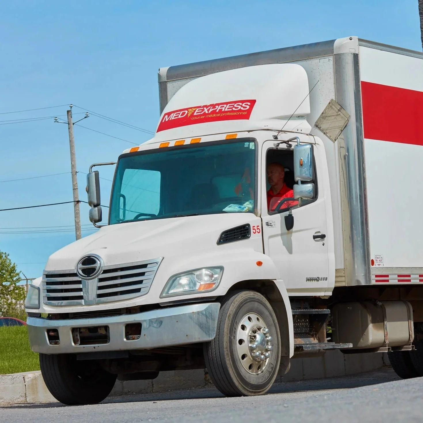 Camion de MedExpress 
