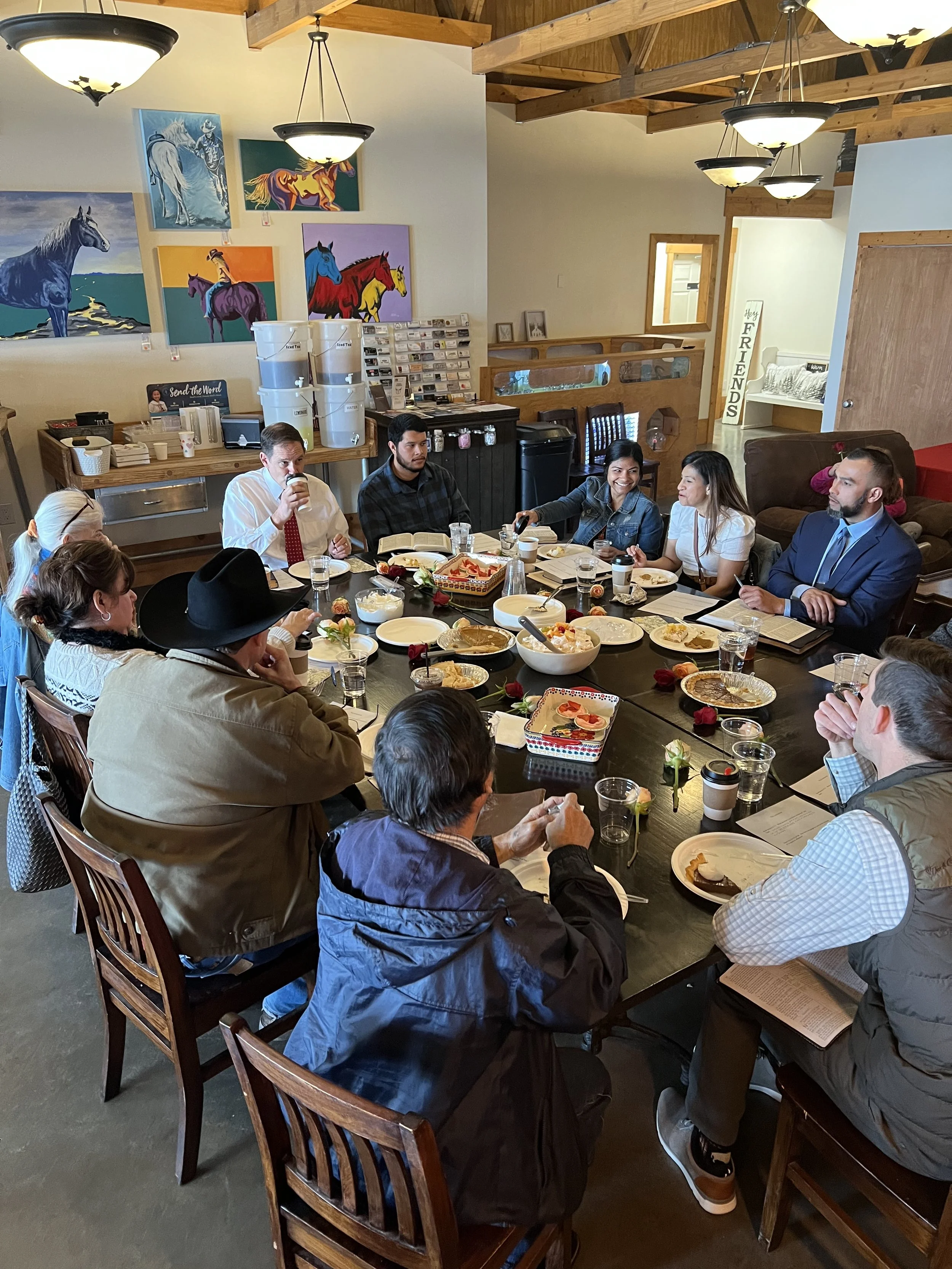 Bible Study & Pie at Silver Creek Coffee Shop