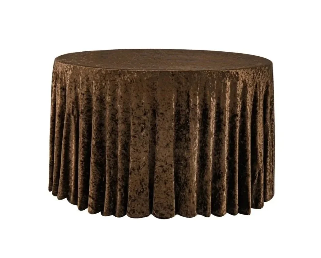 Chocolate Velvet 120" Round -
$25