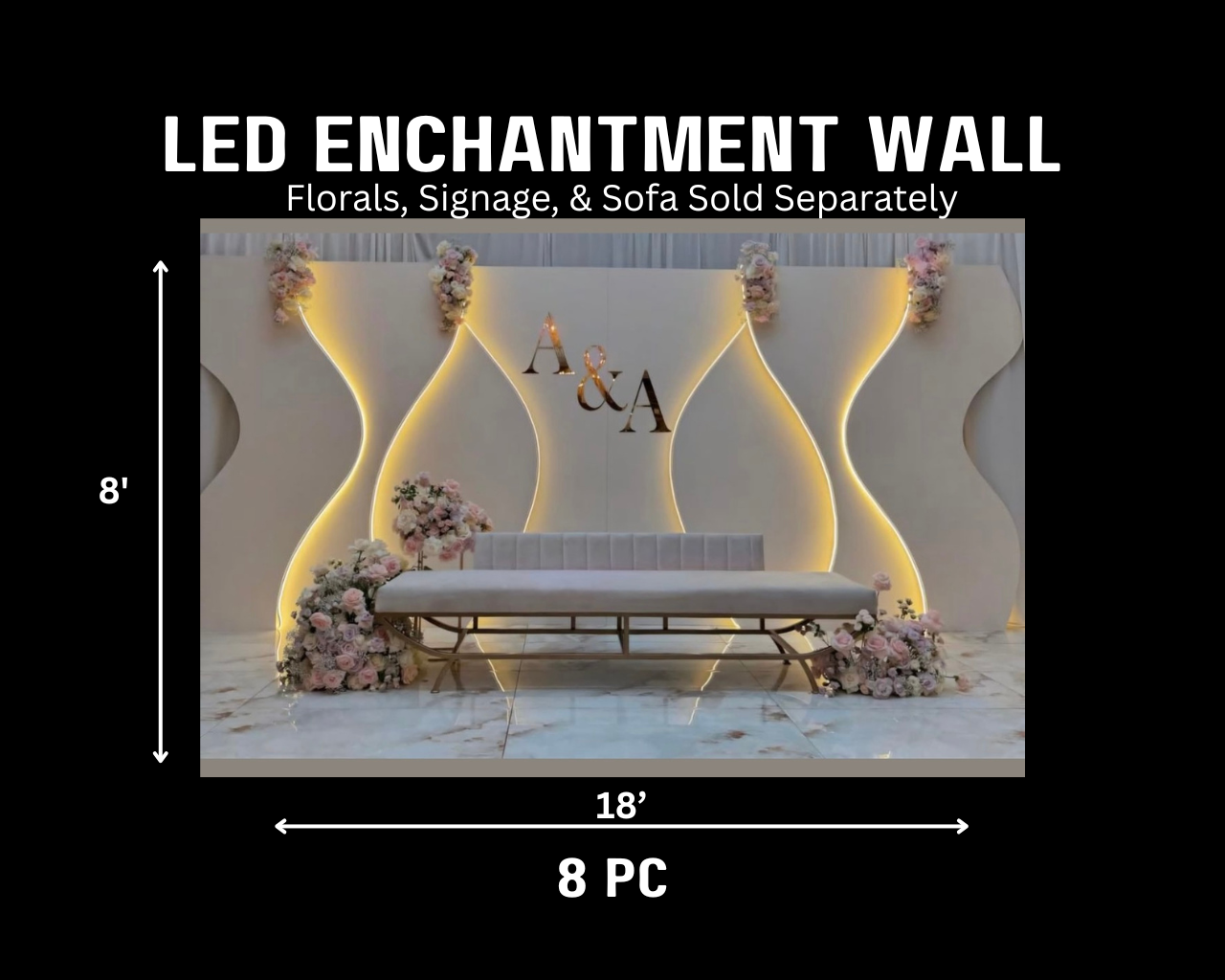 LED ENCHANTMENT WALL $850