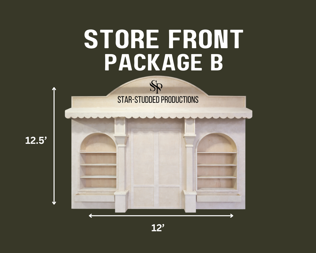 STORE FRONT PACKAGE B $1,250