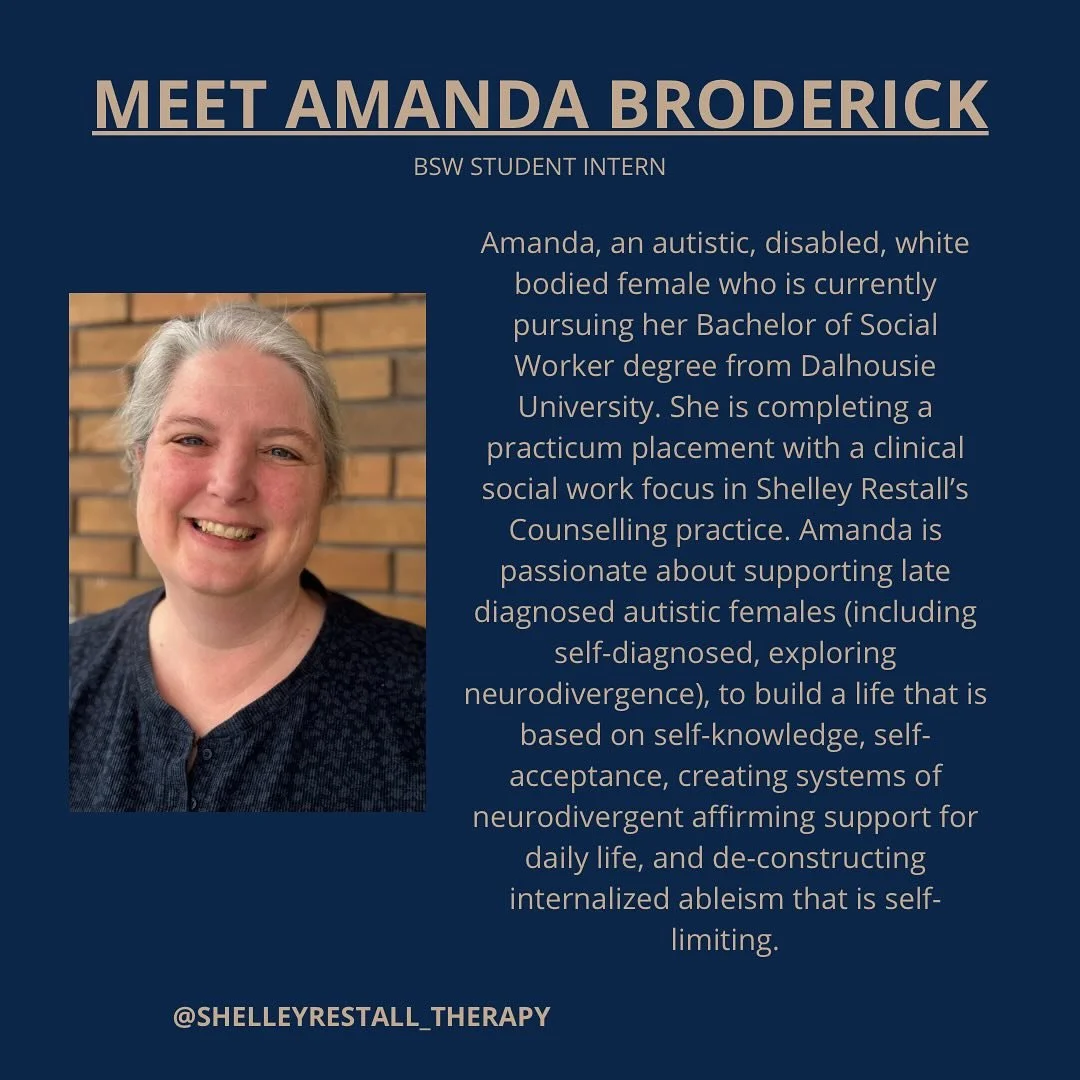 Welcome to the newest member of the team here.  Amanda has been such an amazing and collaborative support in the upcoming offerings that will be offered through my practice. Stay tuned for the upcoming events.