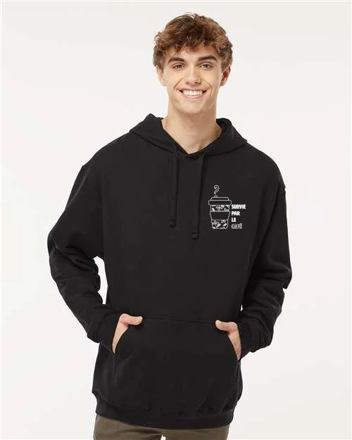Sweat à Capuche Unisex - Survie par le café