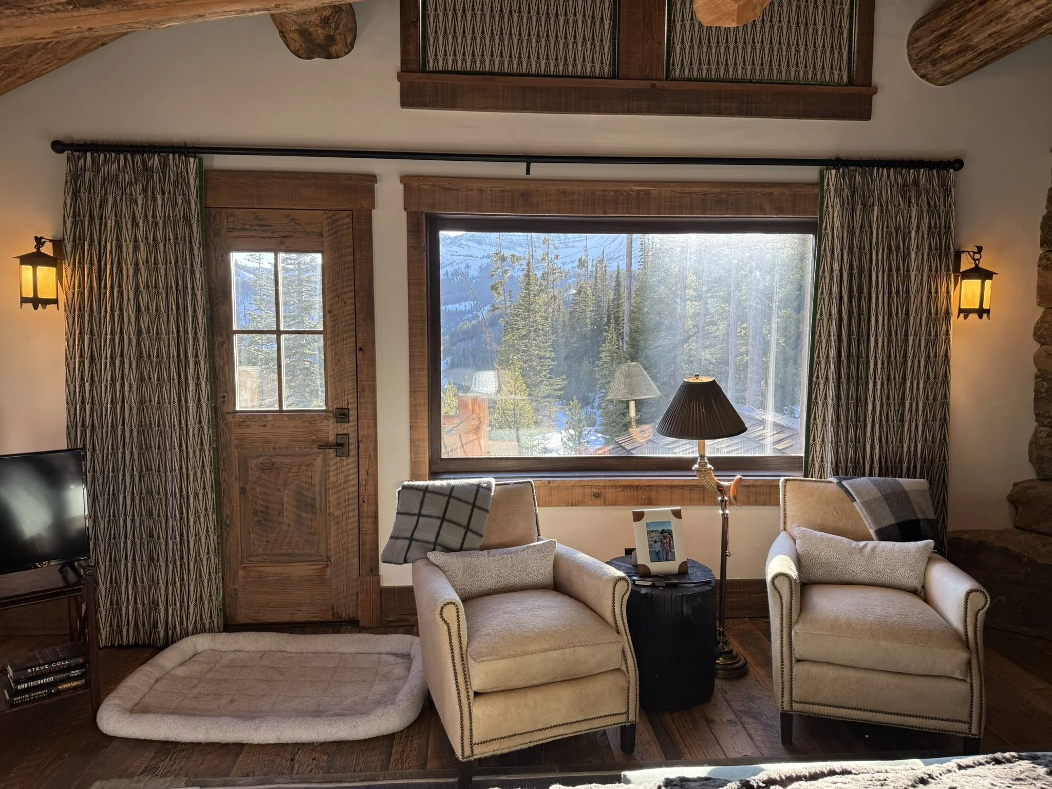 Blackout Drapery | Yellowstone Club, Big Sky