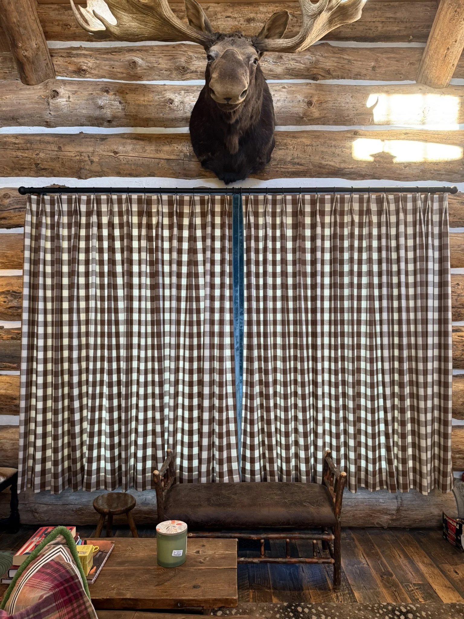 Light Filtering Drapery | Yellowstone Club, Big Sky