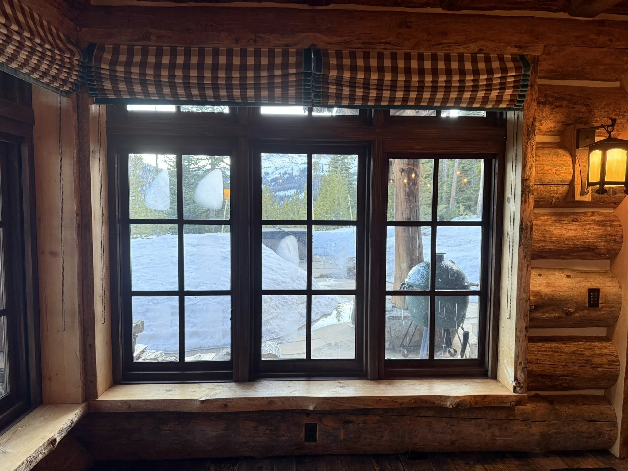 Roman Shades in Yellowstone Club