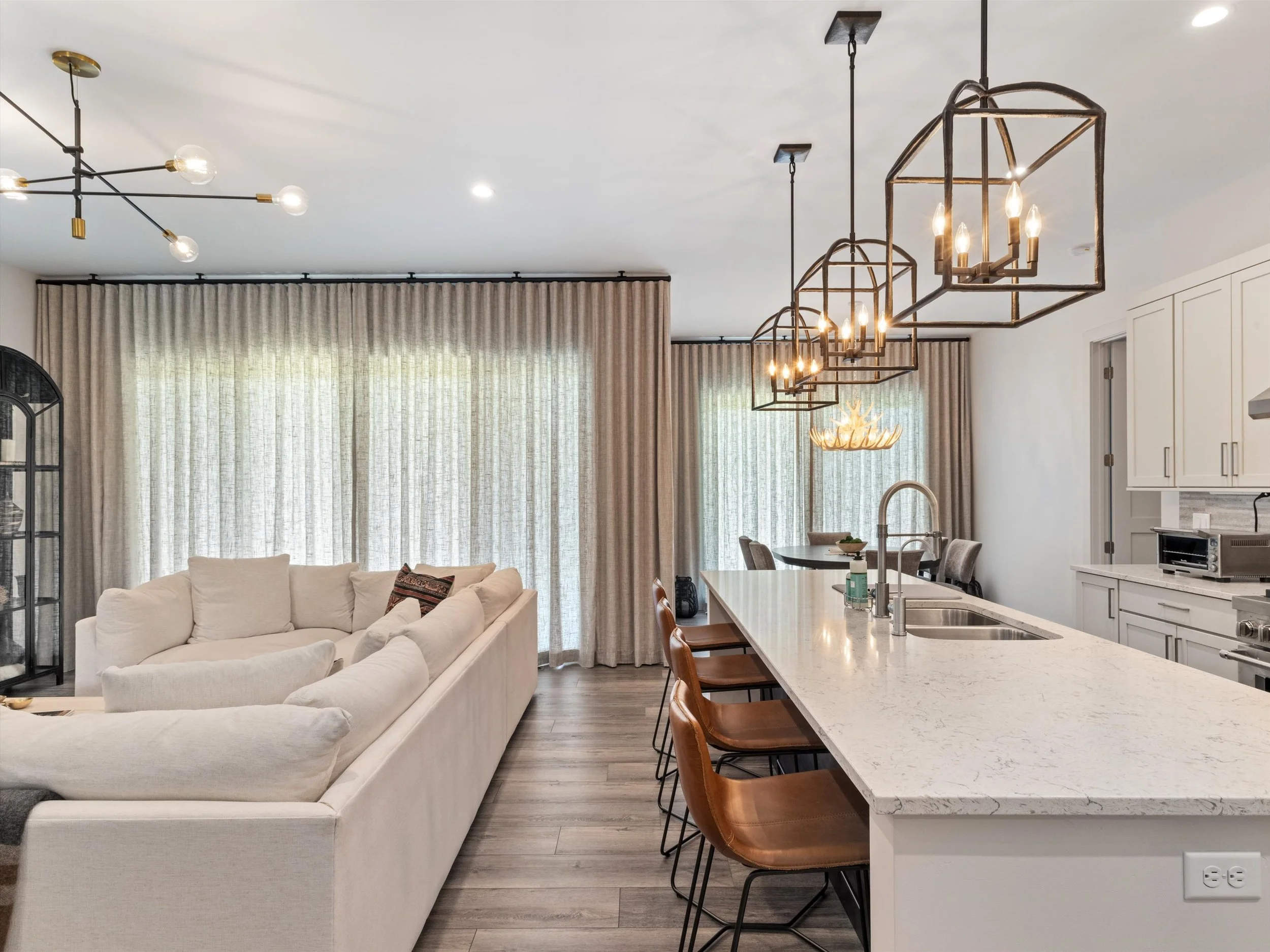 Custom Drapery | Black Bull, Bozeman