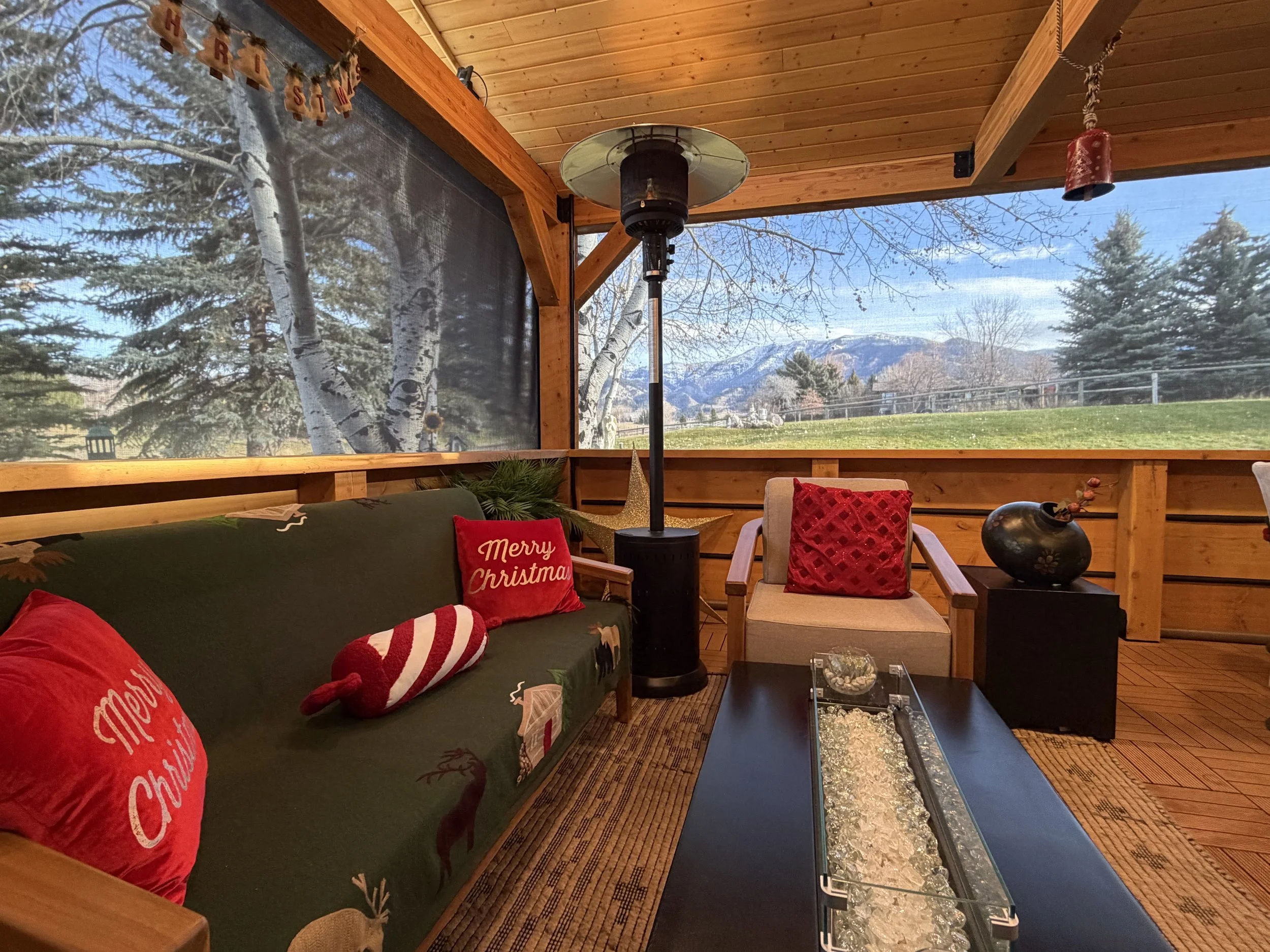 Exterior Roller Shades | Springhill, Bozeman