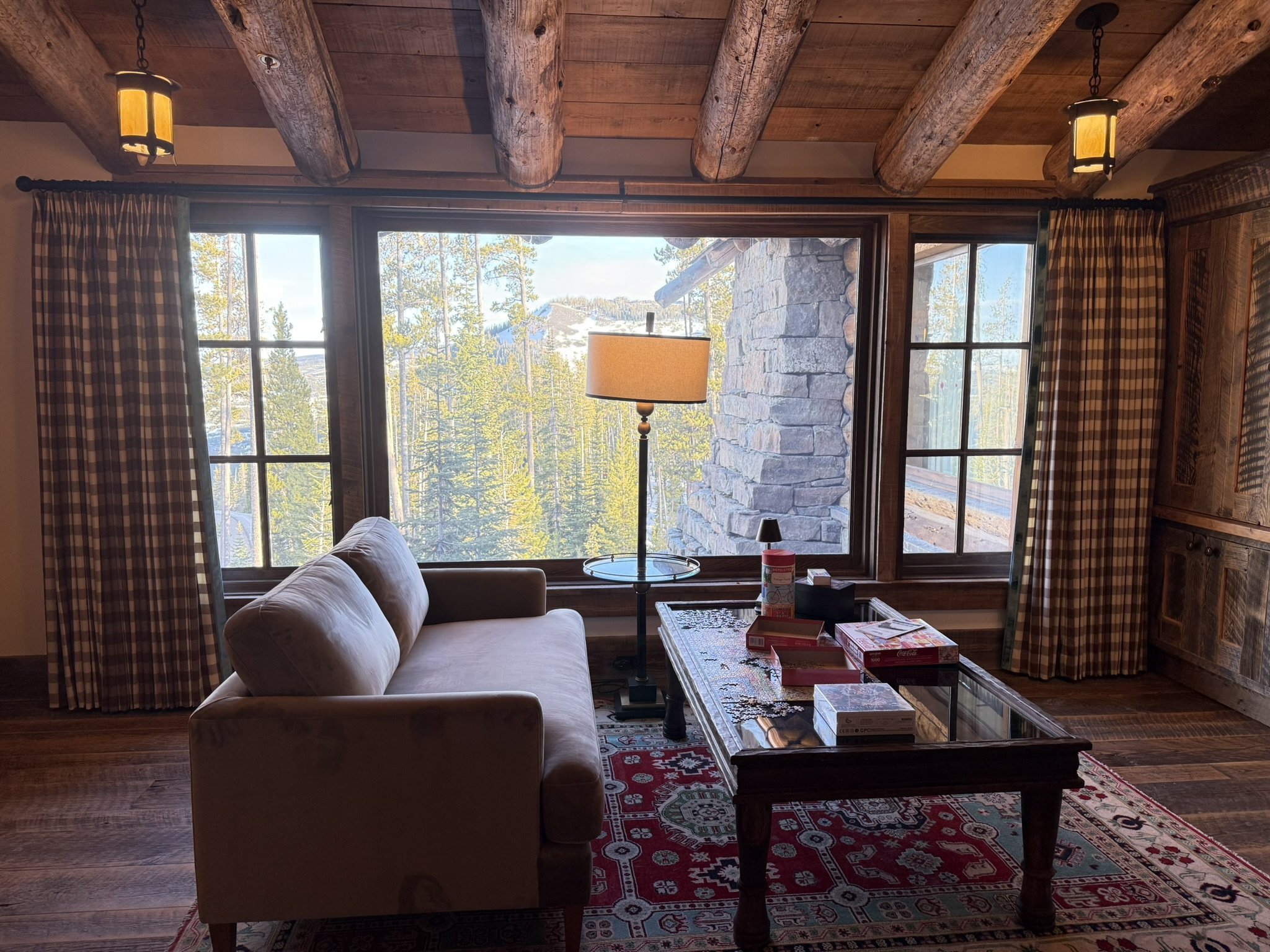 Light Filtering Drapery | Yellowstone Club, Big Sky